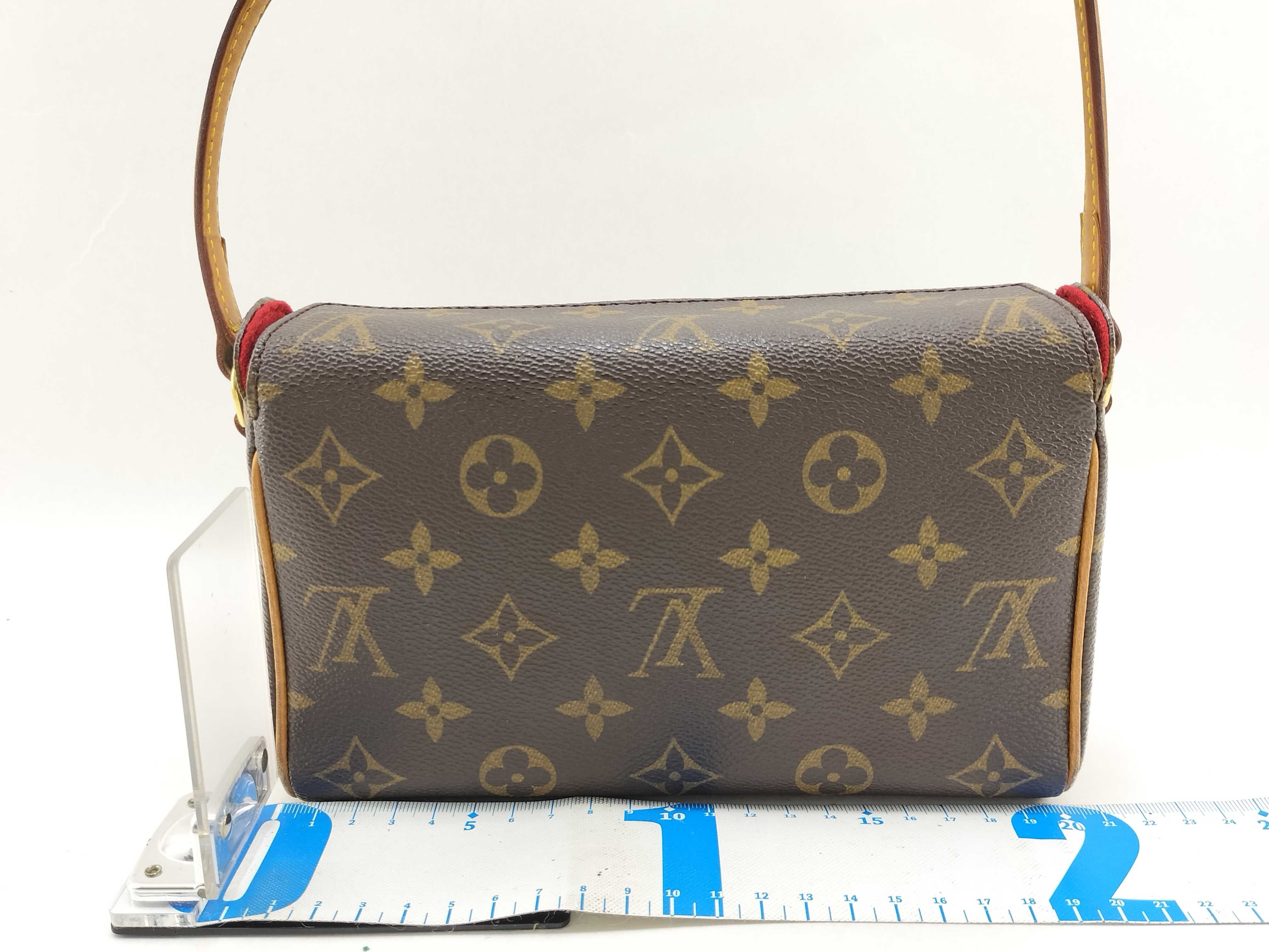 Monogram Louis Vuitton Monogram Recital Bag M51900 2 Shoulder Bag — view 2
