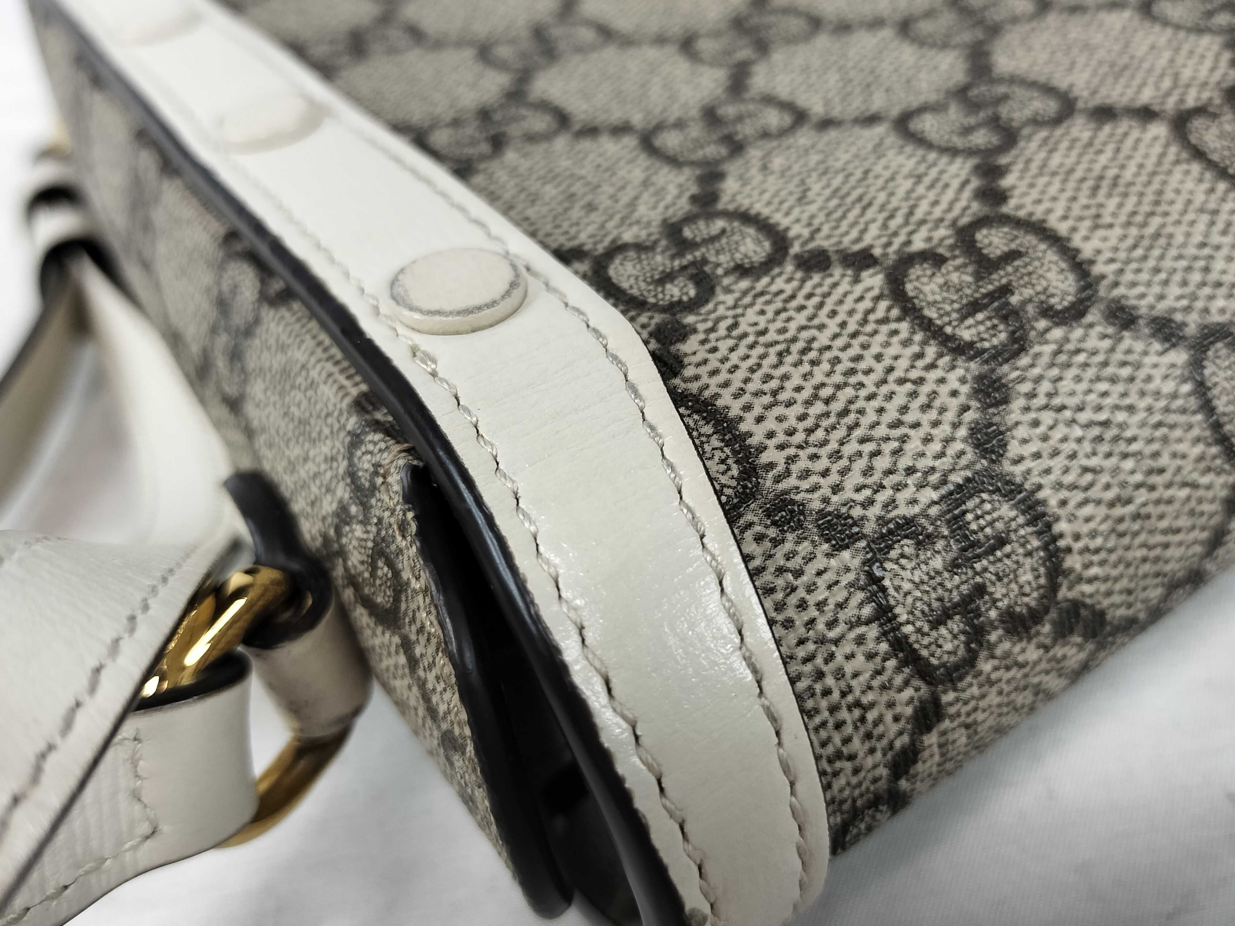 GG Supreme Horsebit Shoulder Bag — view 15