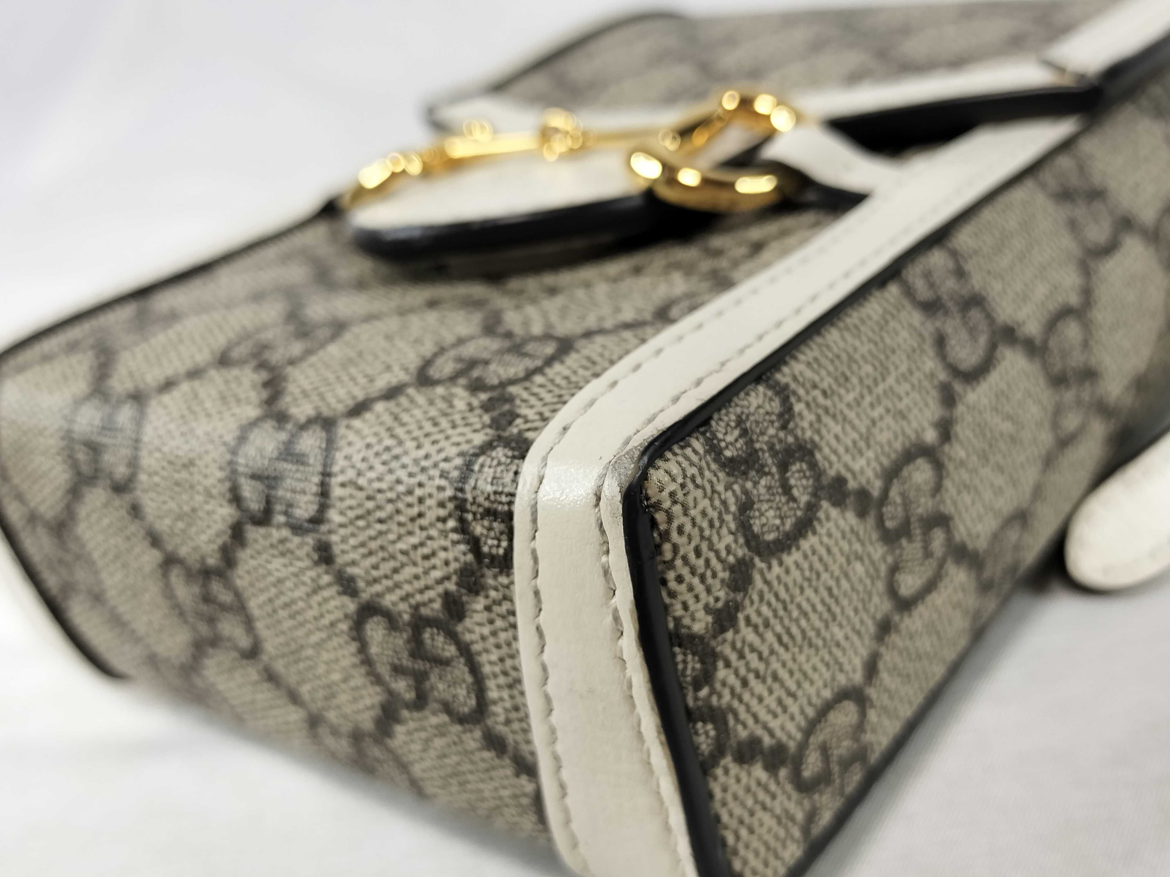 GG Supreme Horsebit Shoulder Bag — view 6