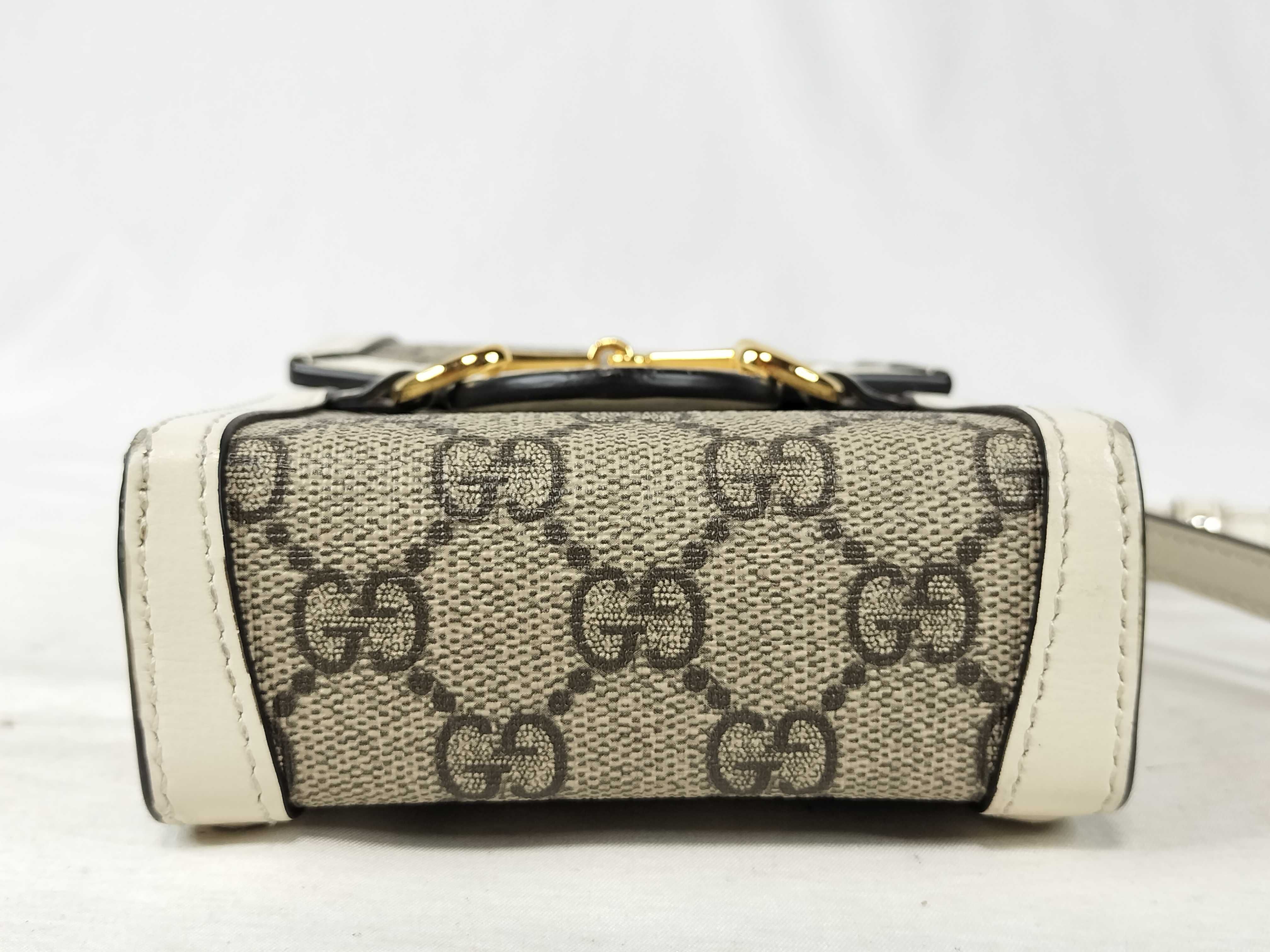 GG Supreme Horsebit Shoulder Bag — view 7