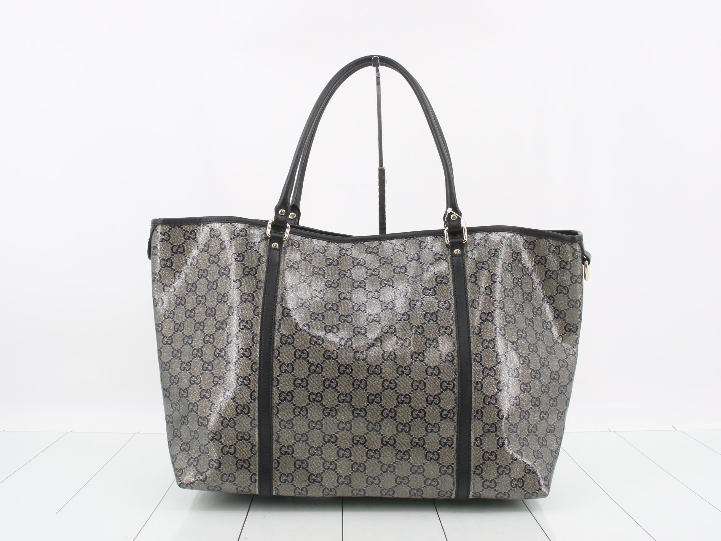 Tote bag, GG Crystal, coated canvas, 197954 — view 2