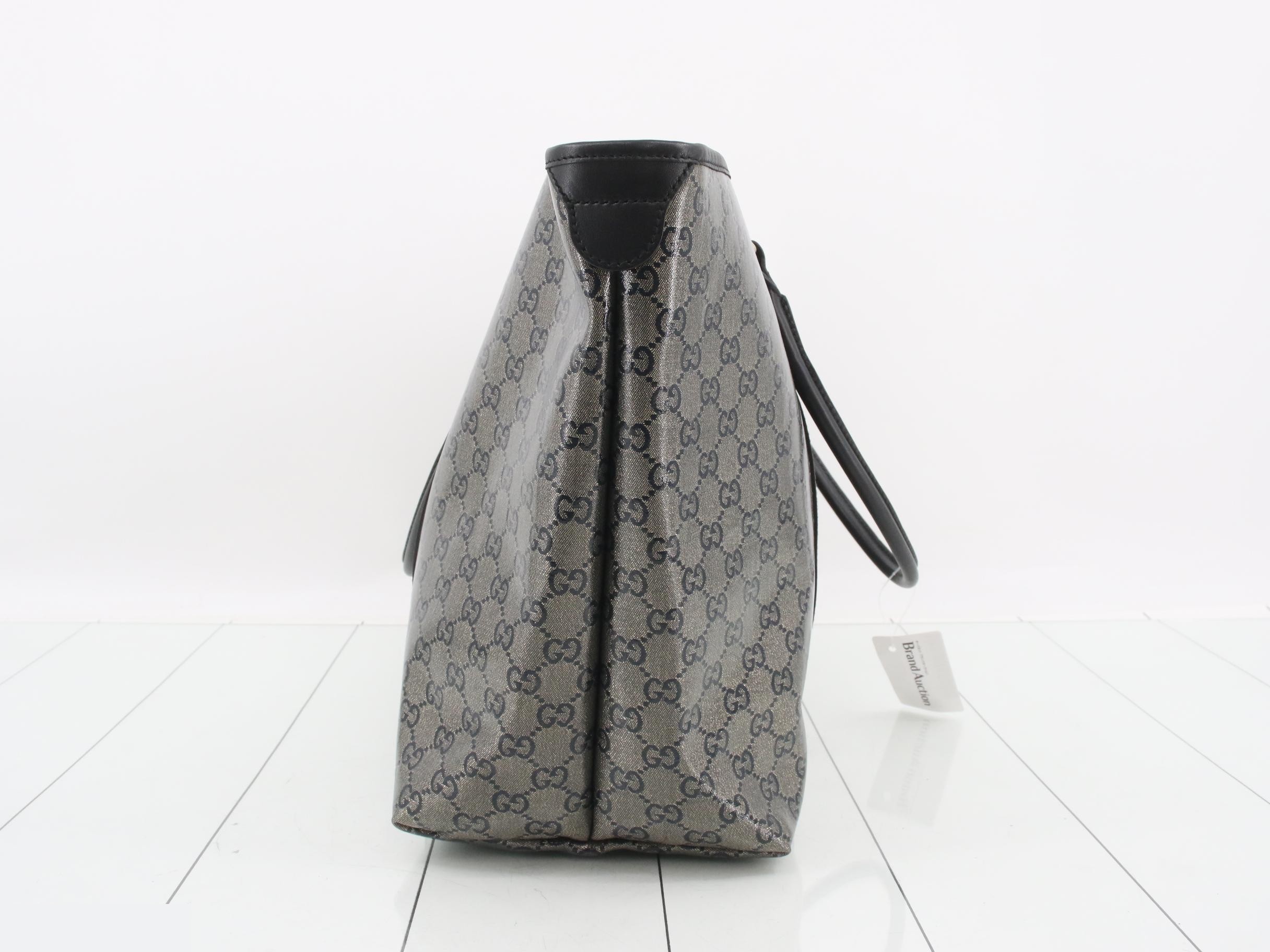 Tote bag, GG Crystal, coated canvas, 197954 — view 3