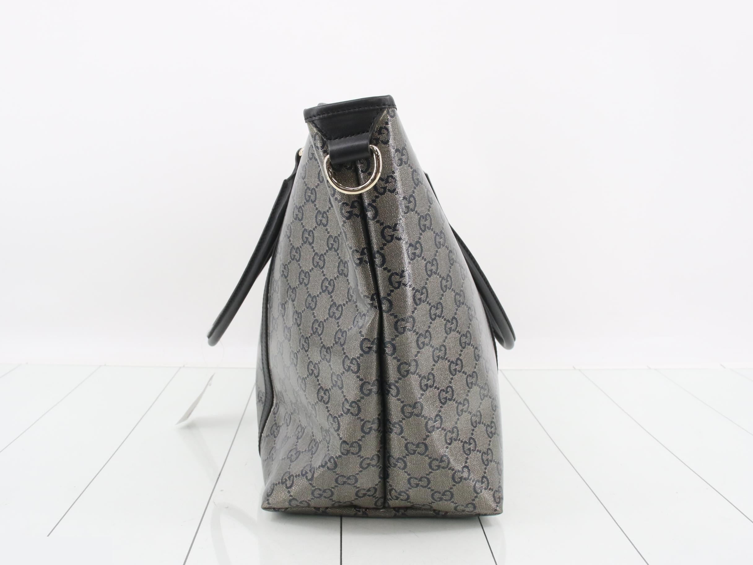 Tote bag, GG Crystal, coated canvas, 197954 — view 4