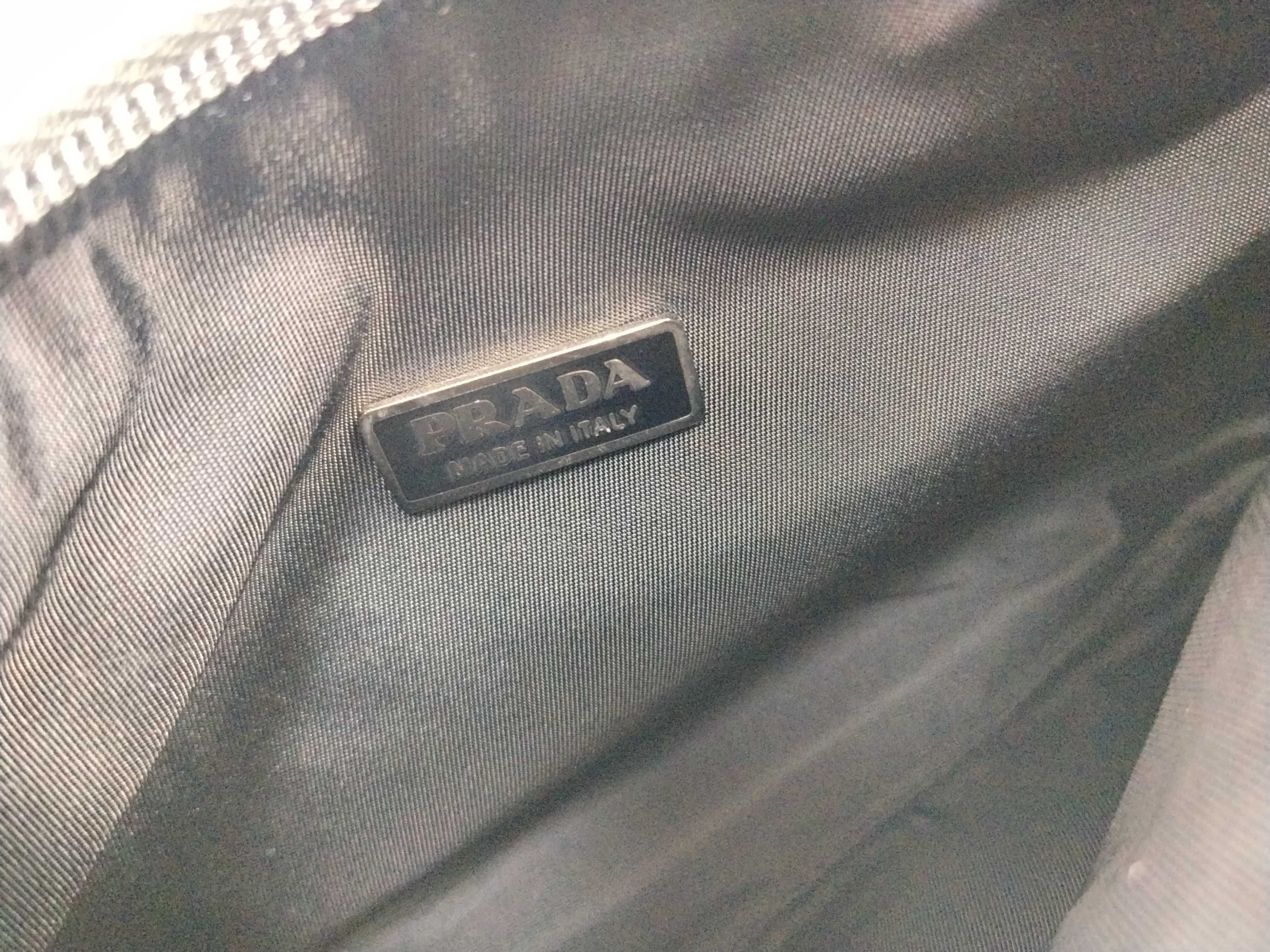 Nylon Prada Handbag Nylon Black Handbag — view 11