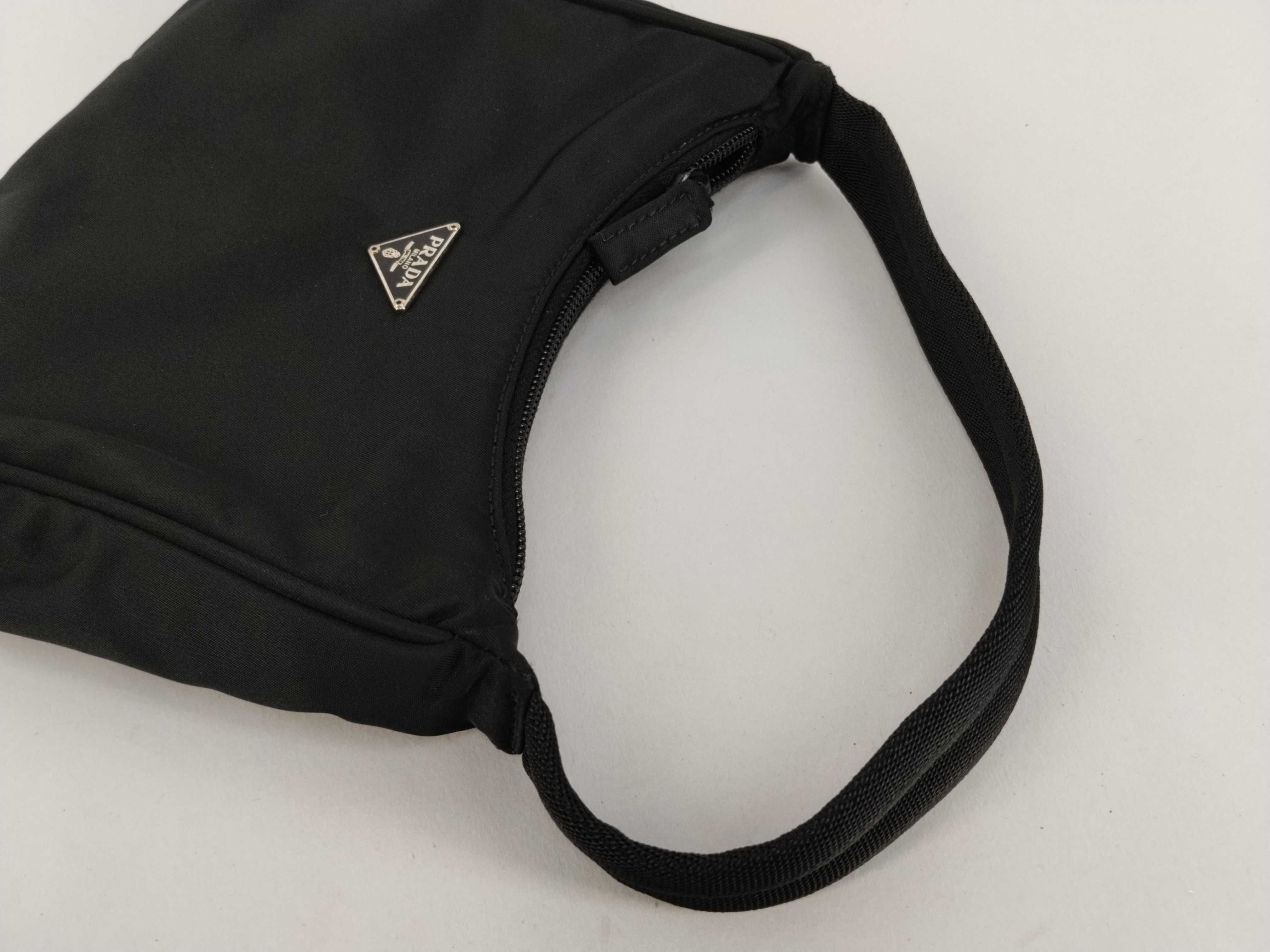 Nylon Prada Handbag Nylon Black Handbag — view 3