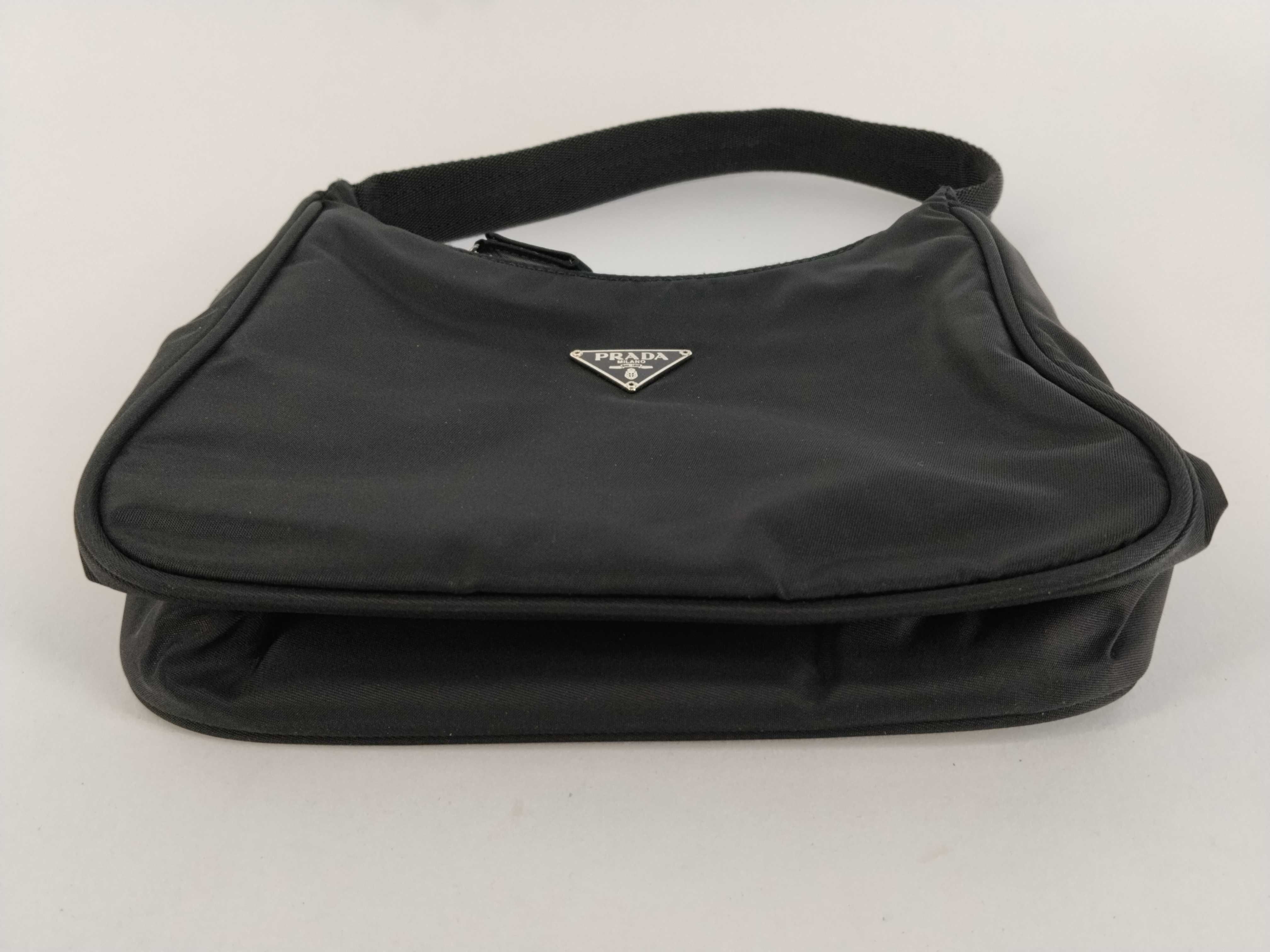 Nylon Prada Handbag Nylon Black Handbag — view 7