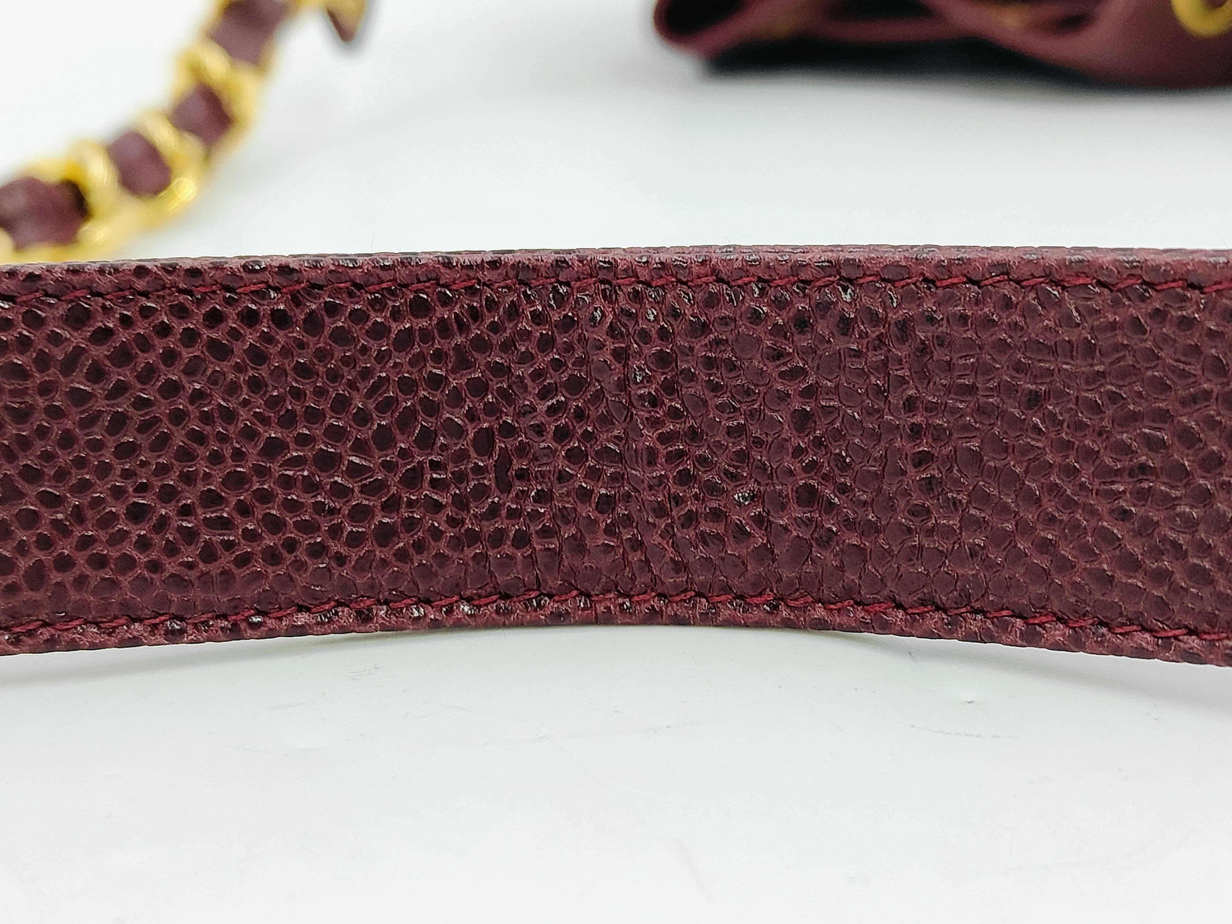 Caviar Skin Large Coco Chain Shoulder Bag (Series 2) — view 4