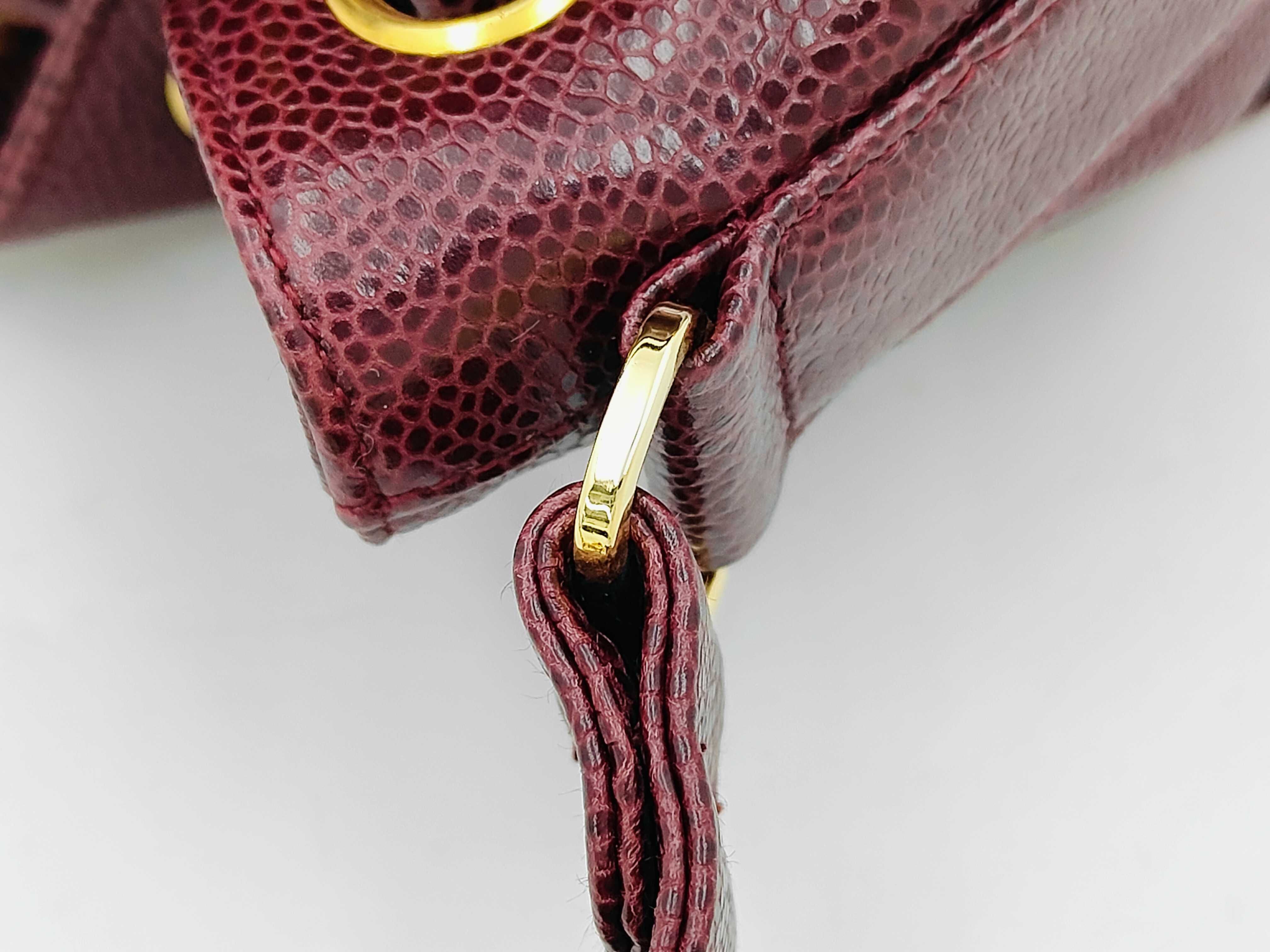 Caviar Skin Large Coco Chain Shoulder Bag (Series 2) — view 6