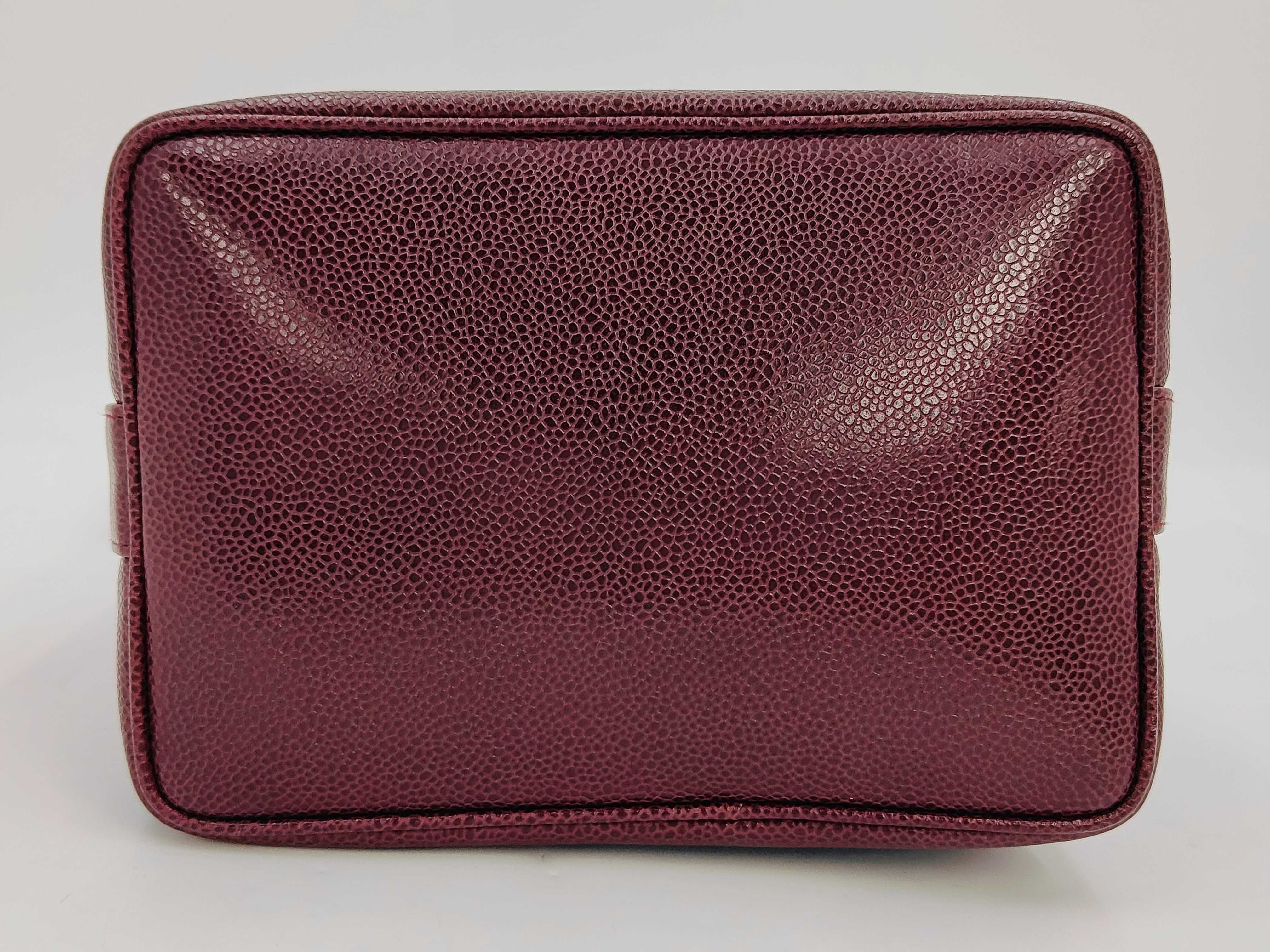 Caviar Skin Large Coco Chain Shoulder Bag (Series 2) — view 7