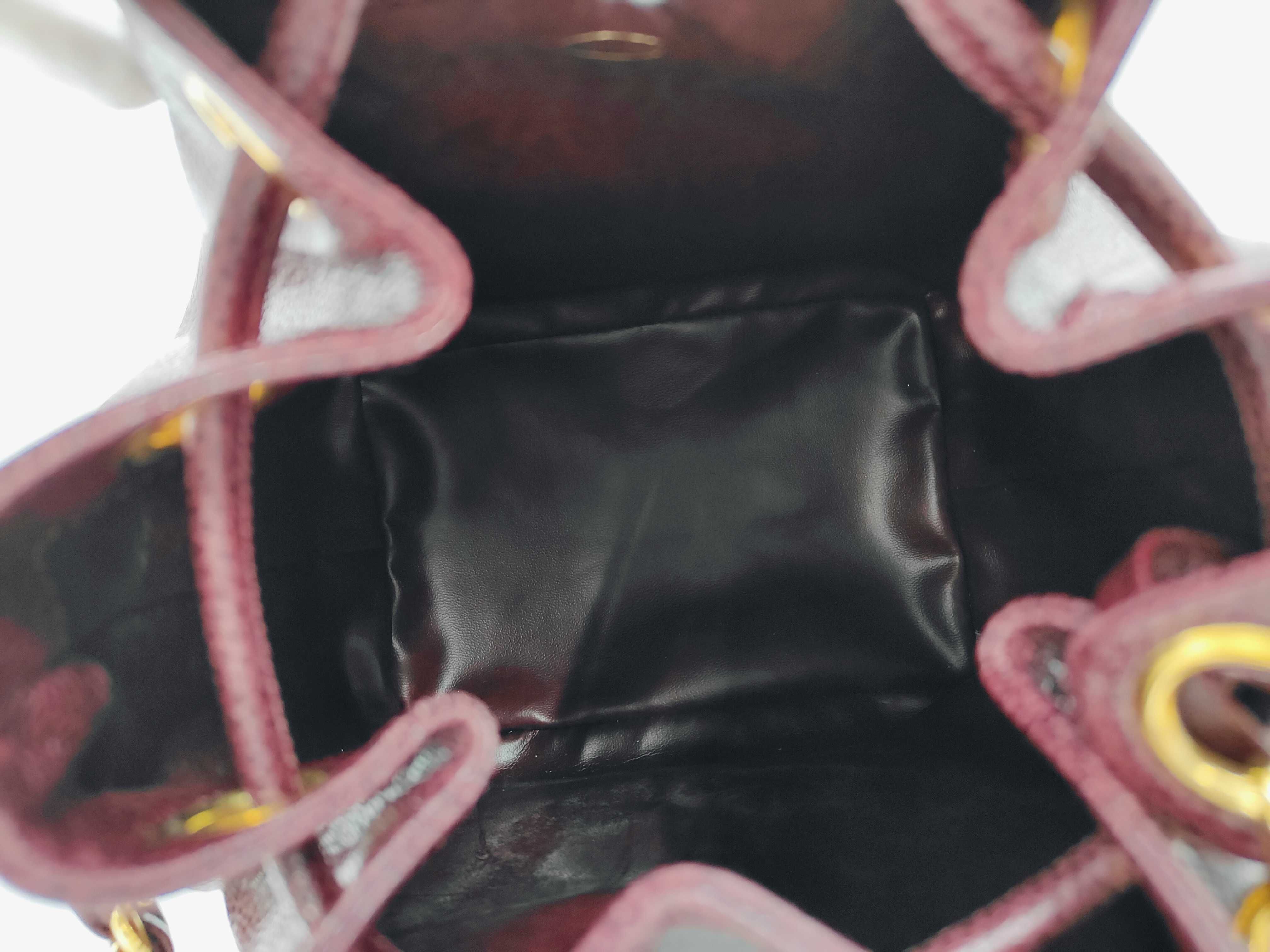 Caviar Skin Large Coco Chain Shoulder Bag (Series 2) — view 9