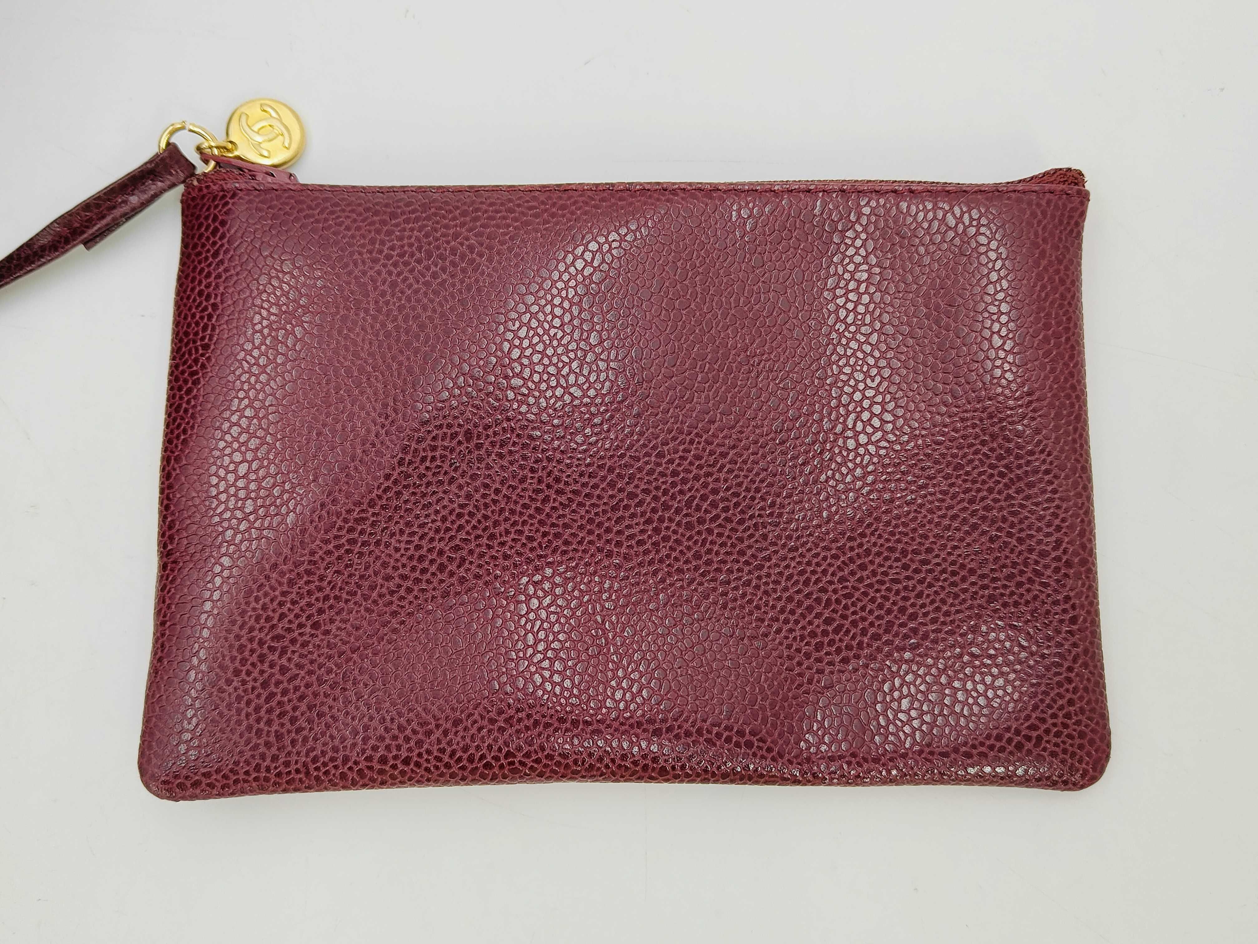 Caviar Skin Large Coco Chain Shoulder Bag (Series 2) — view 10