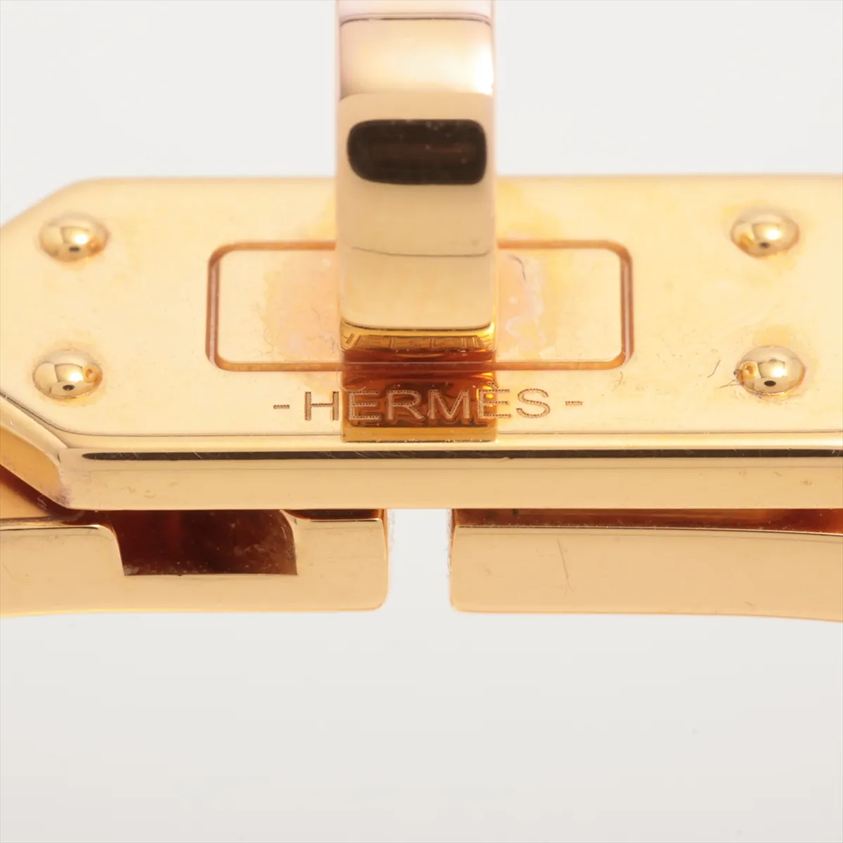 Mini Click Kelly SP0254 Bangle GP Black x Gold. Shows signs of wear including — view 6