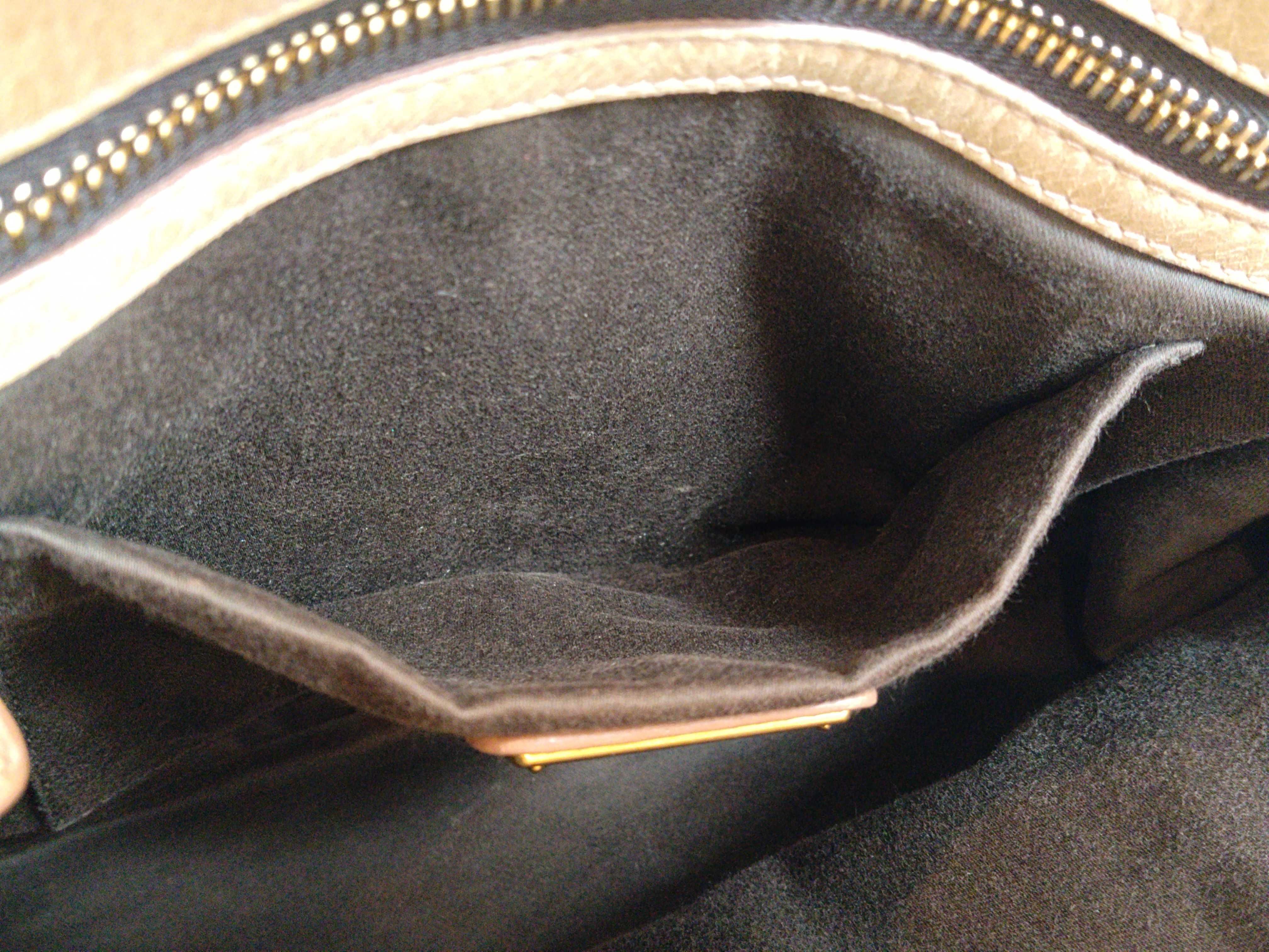 Vitello Luxe Handbag, 2-way Shoulder Bag, Gathered Handbag — view 12