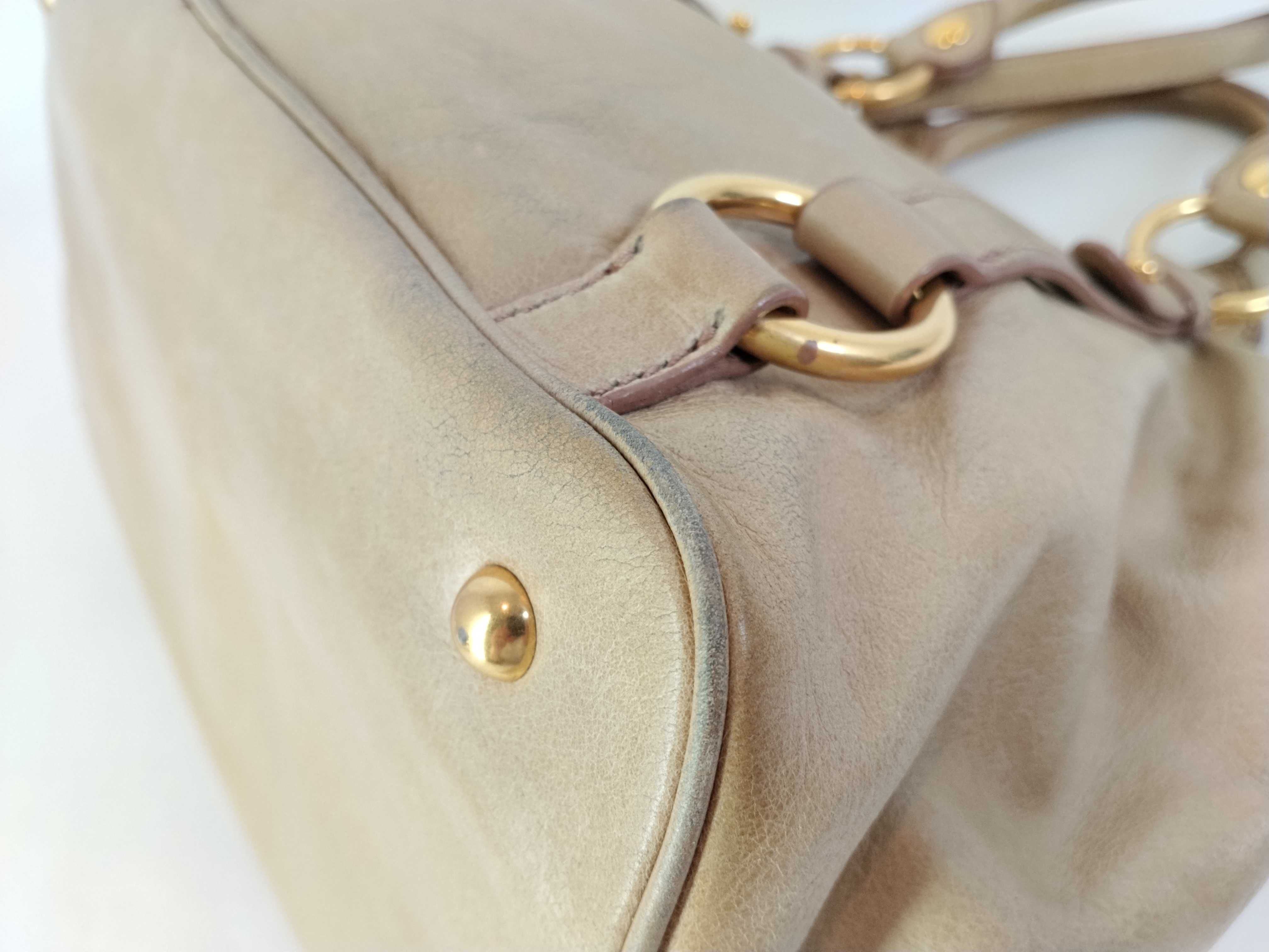 Vitello Luxe Handbag, 2-way Shoulder Bag, Gathered Handbag — view 7