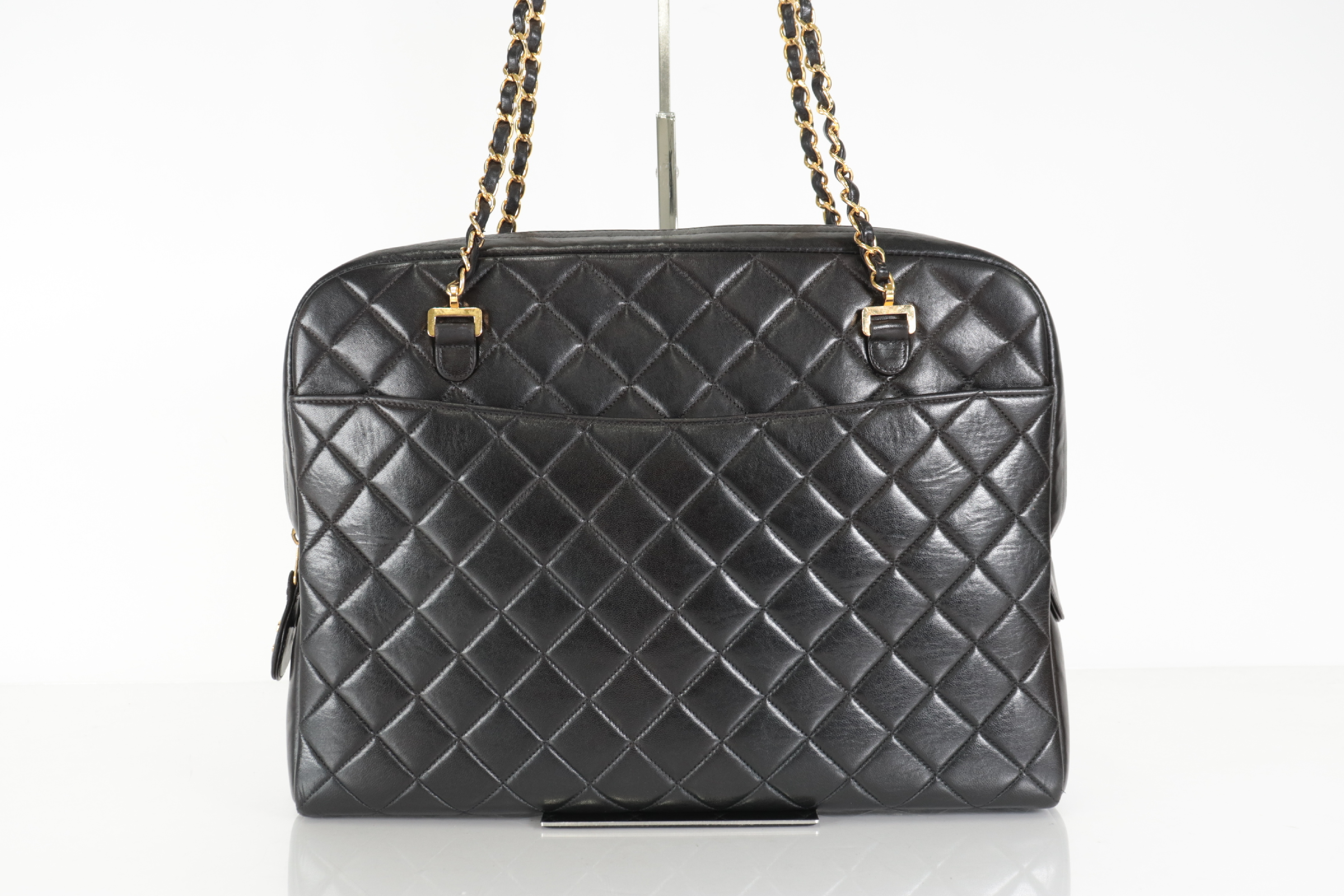 Lambskin Chain Tote Shoulder Bag (Serial No. 5)