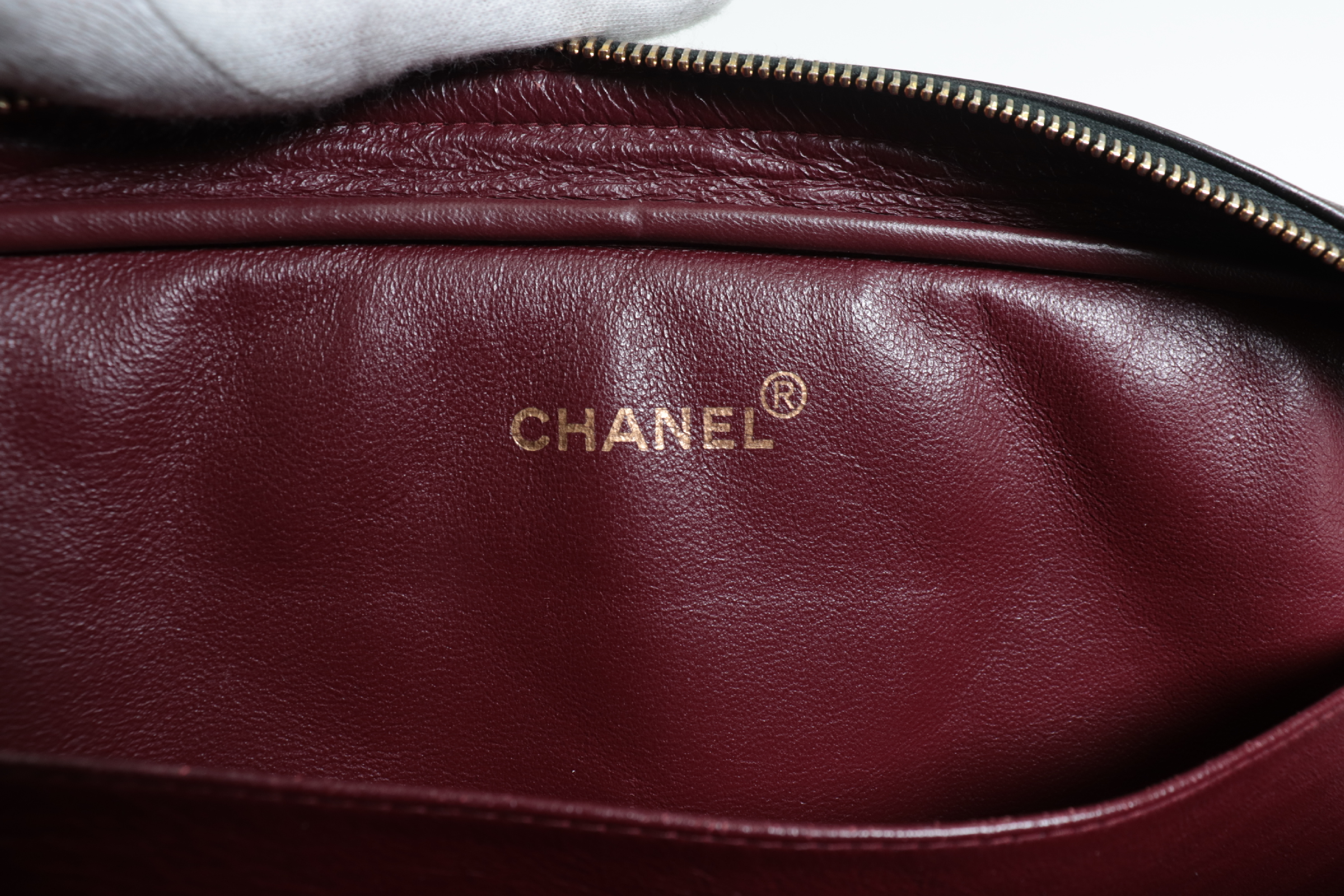 Lambskin Chain Tote Shoulder Bag (Serial No. 5) — view 7