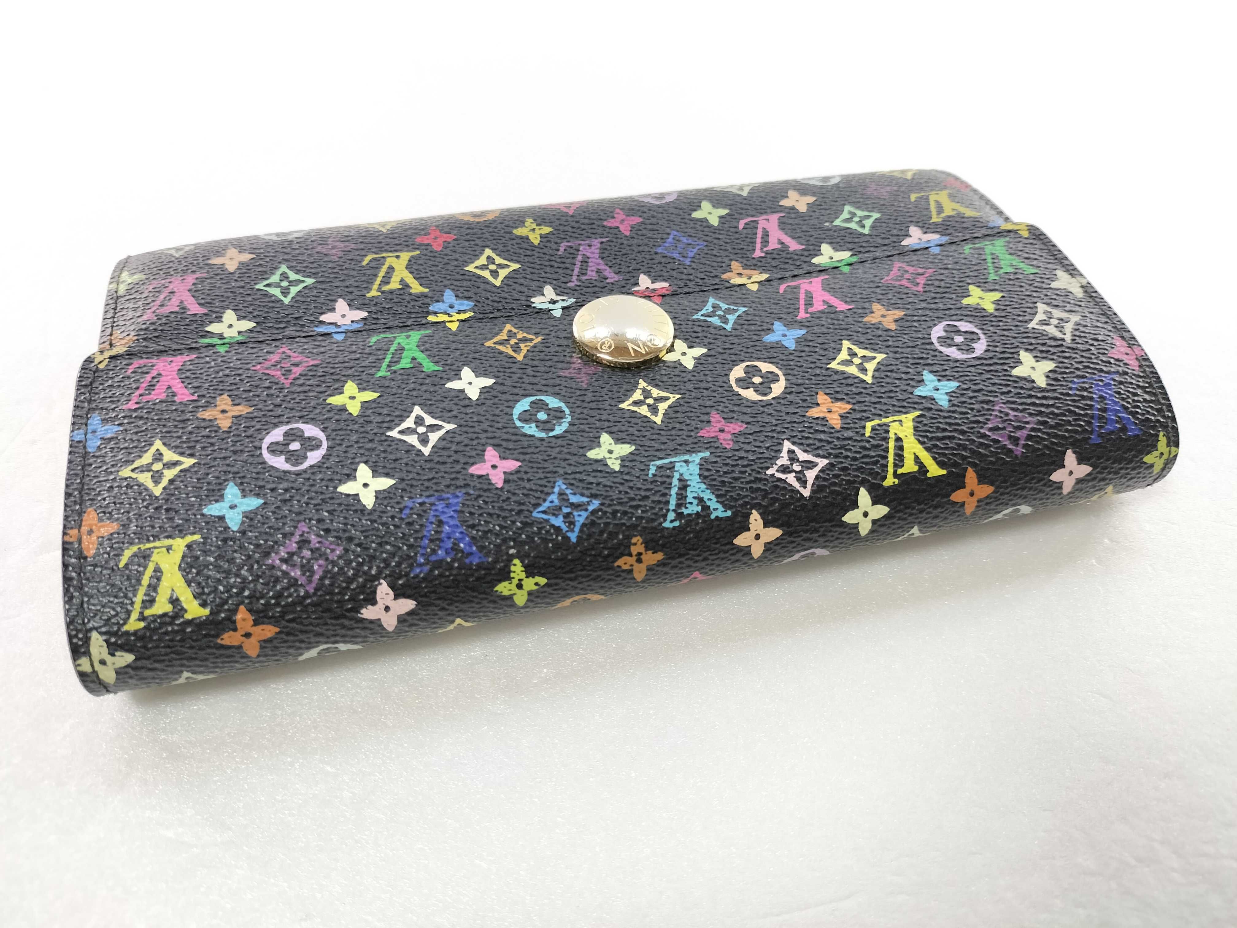 Monogram Multicolor Portefeuille Sarah Long Wallet — view 6