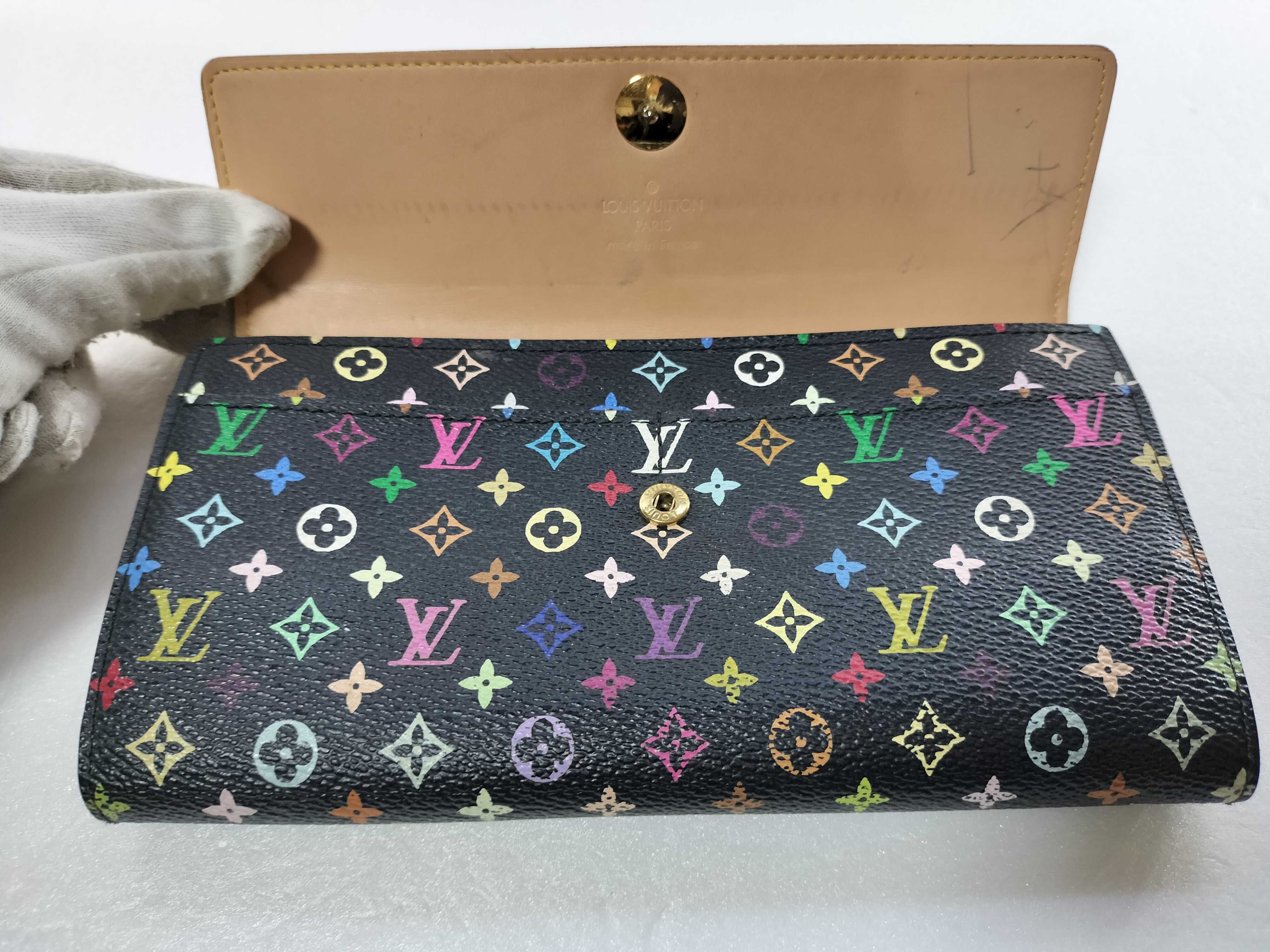 Monogram Multicolor Portefeuille Sarah Long Wallet — view 7