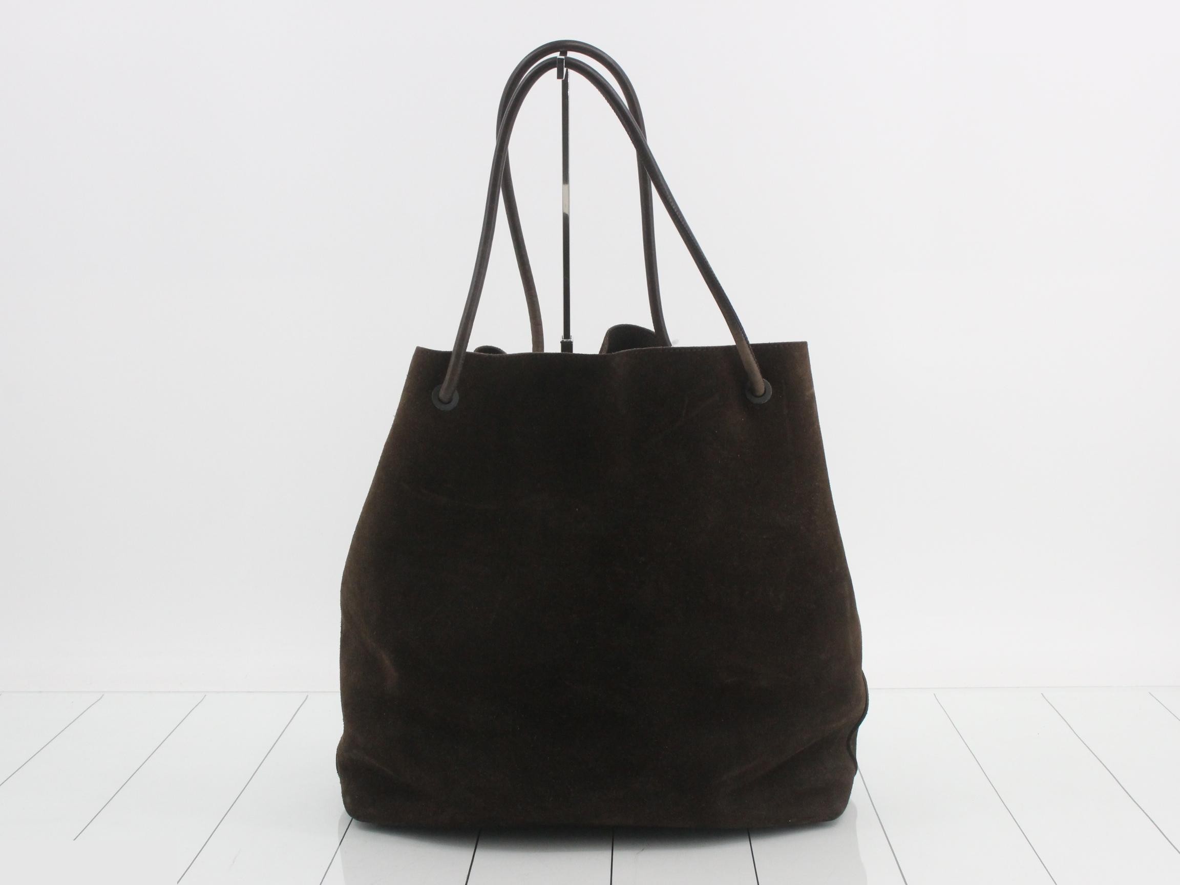 Suede tote bag — view 2
