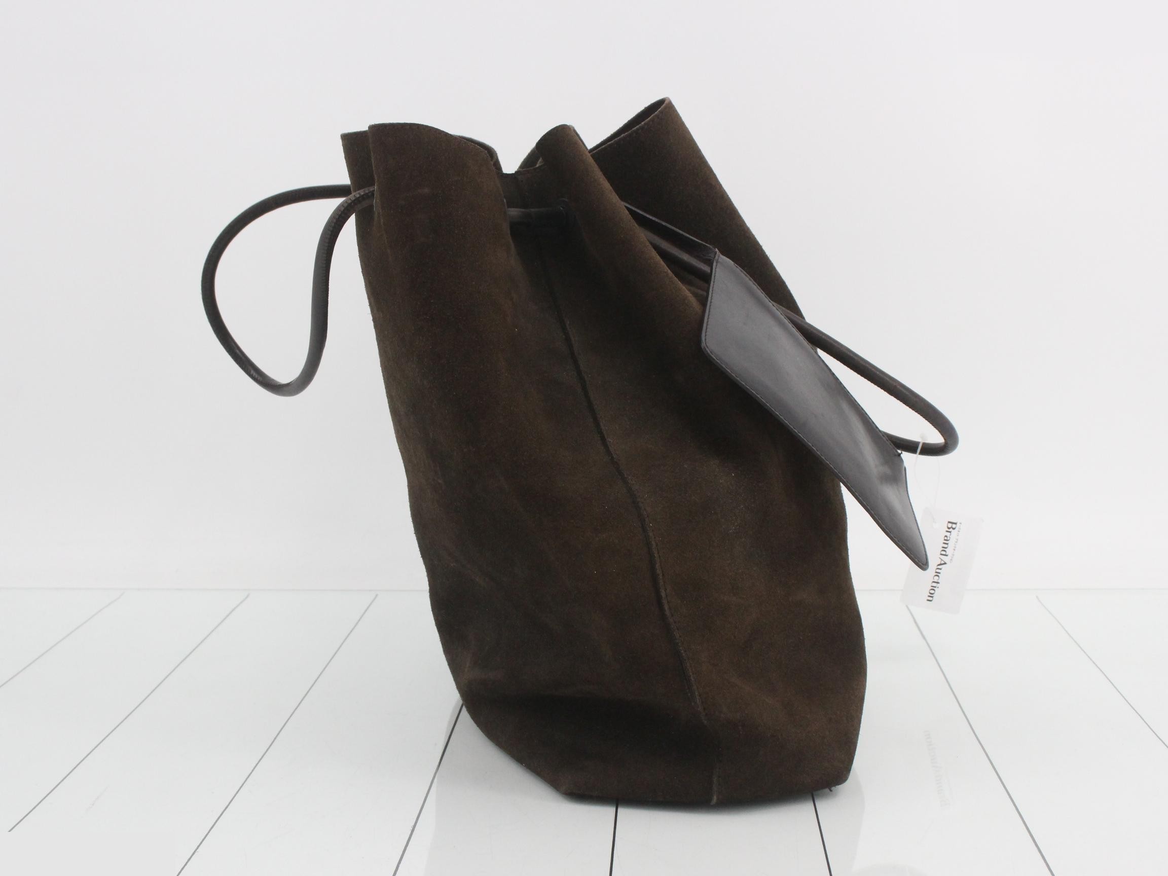 Suede tote bag — view 4