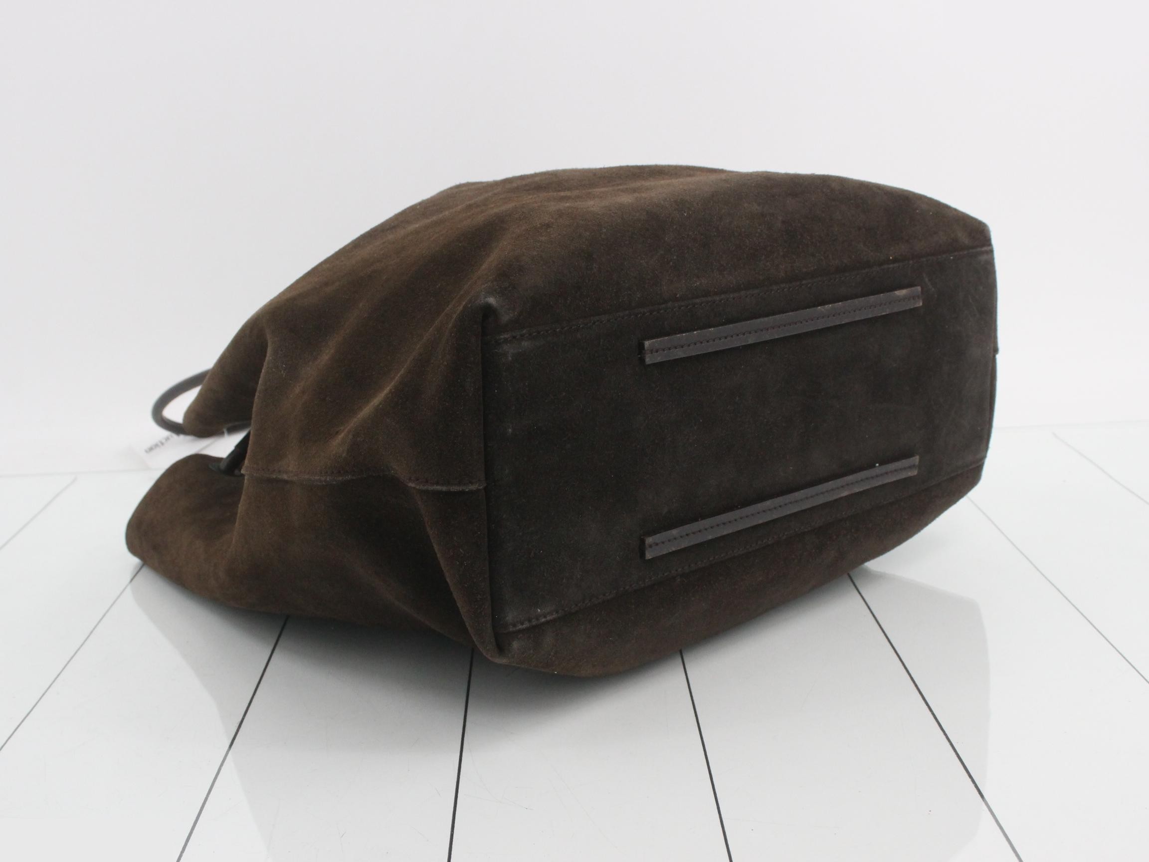 Suede tote bag — view 5