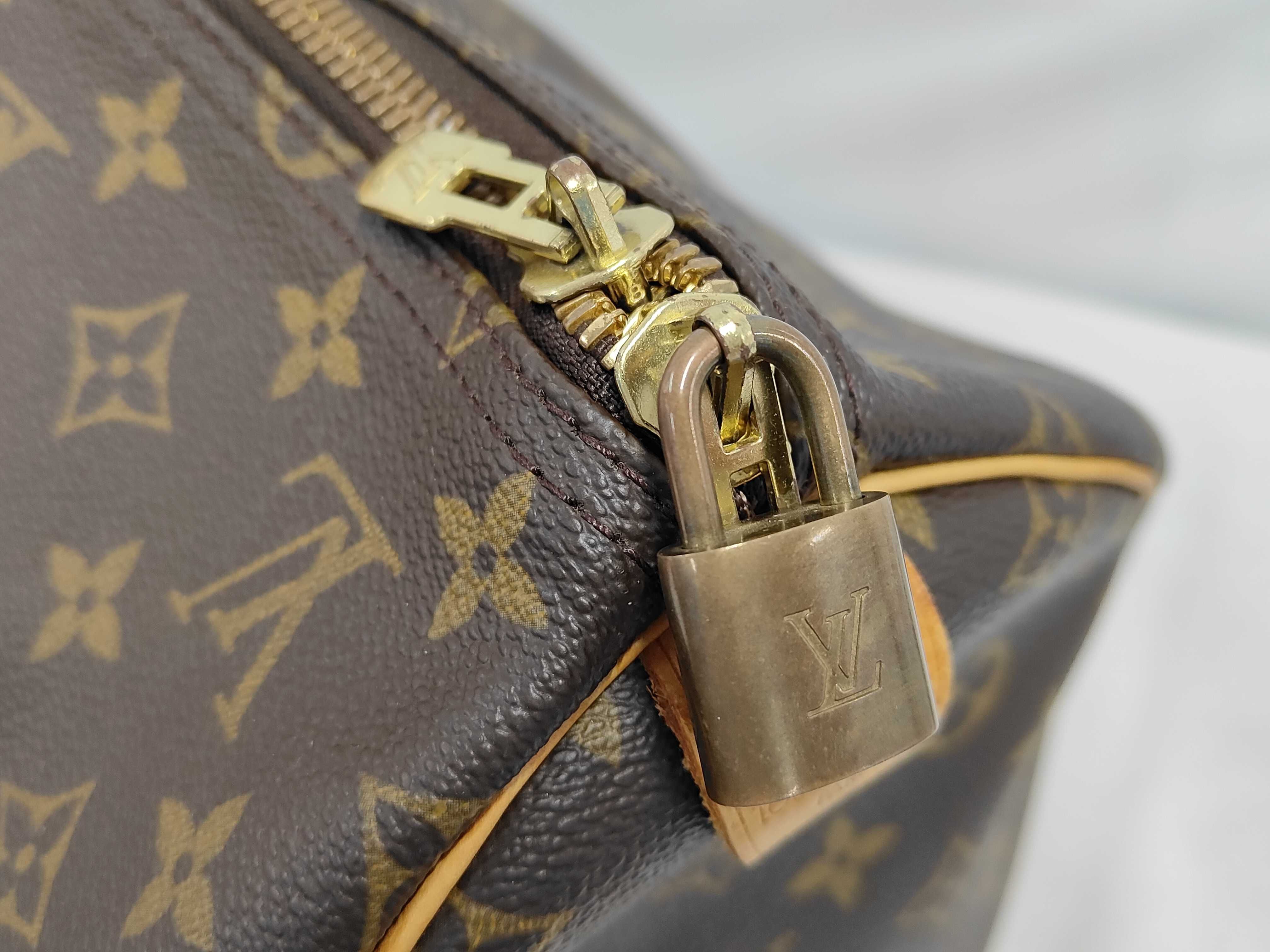 Keepall 55 Monogram M41424 SP0938 Brown Boston Bag — view 7