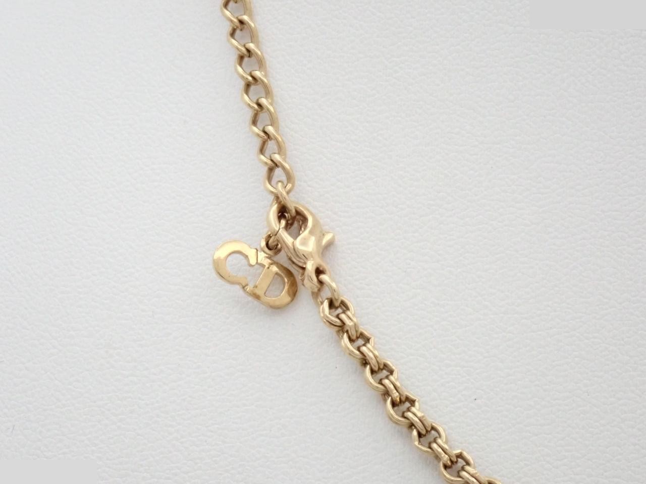 Gold necklace, chain approximately 42cm — view 2
