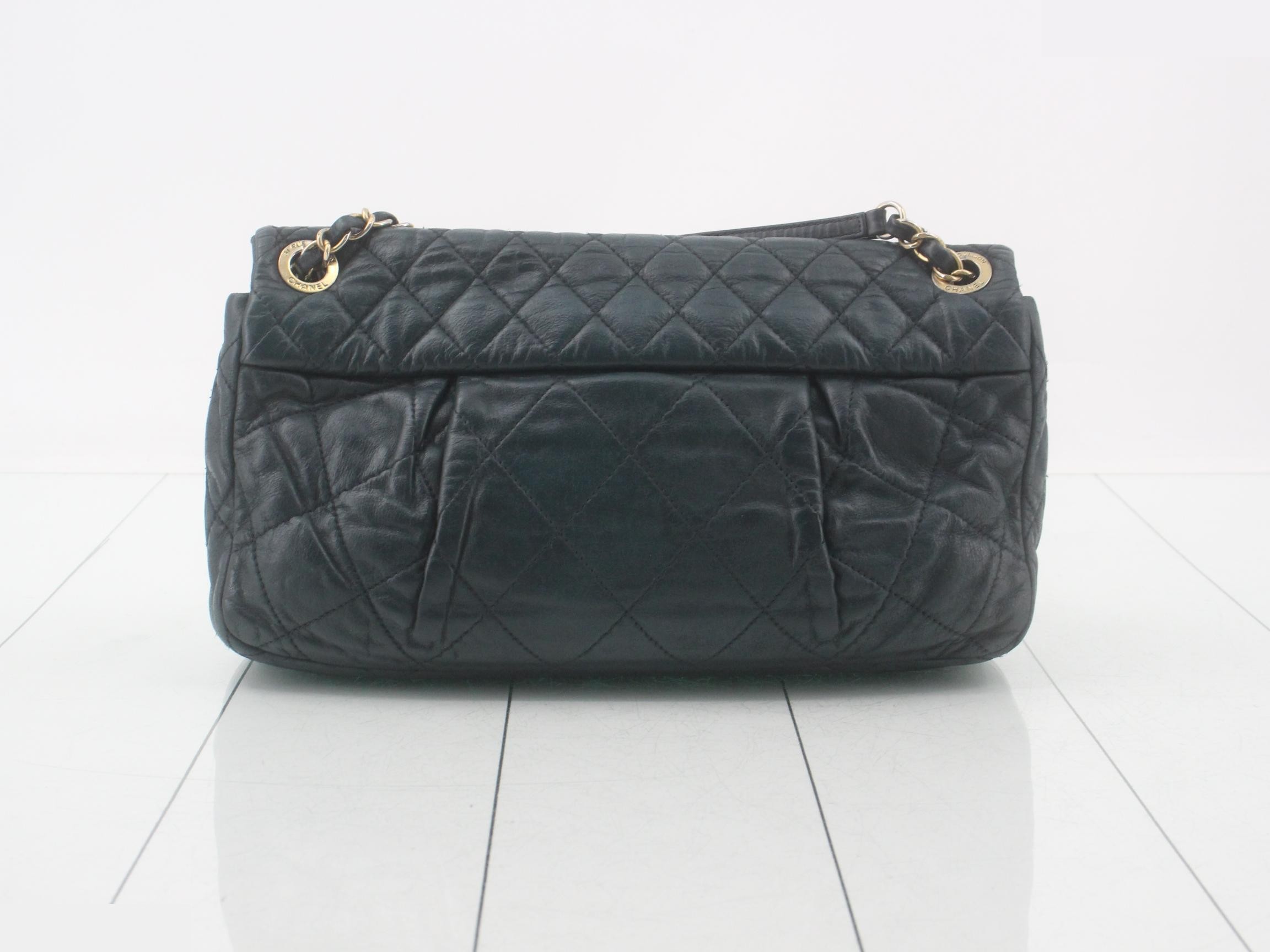 Matelassé Double Flap Chain Shoulder Bag — view 2