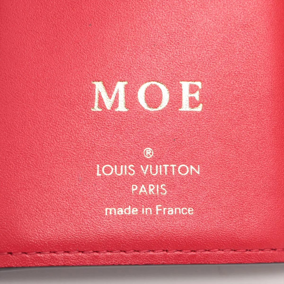 Monogram Portefeuille Flower Compact M62567 SP2199 Coquelicot Compact Wallet with Initials — view 7