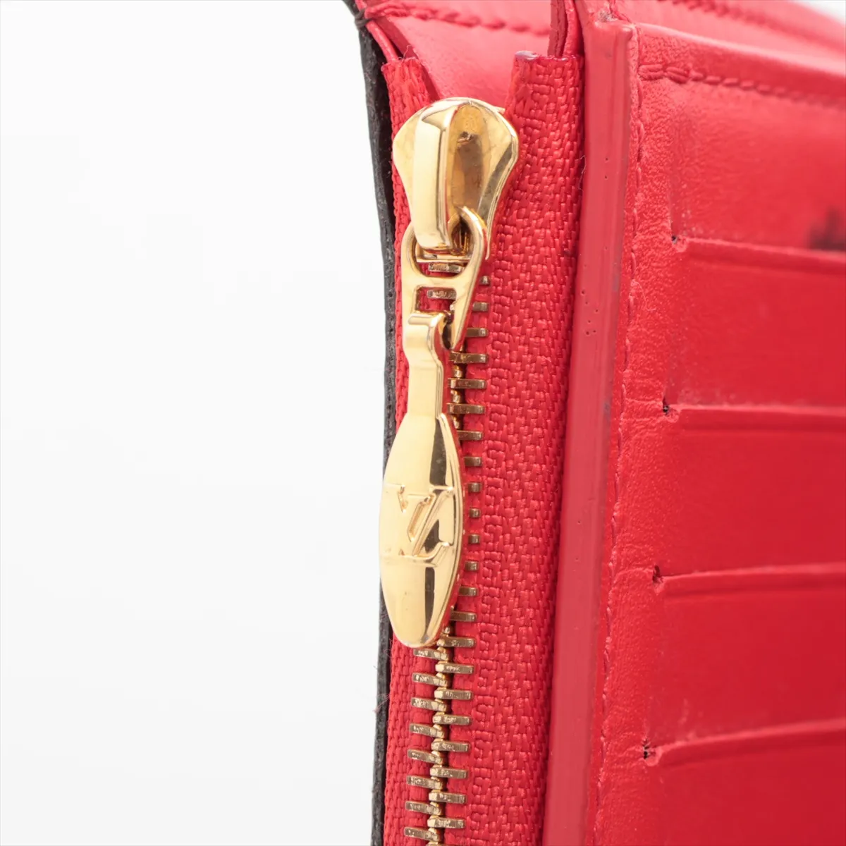 Monogram Portefeuille Flower Compact M62567 SP2199 Coquelicot Compact Wallet with Initials — view 8