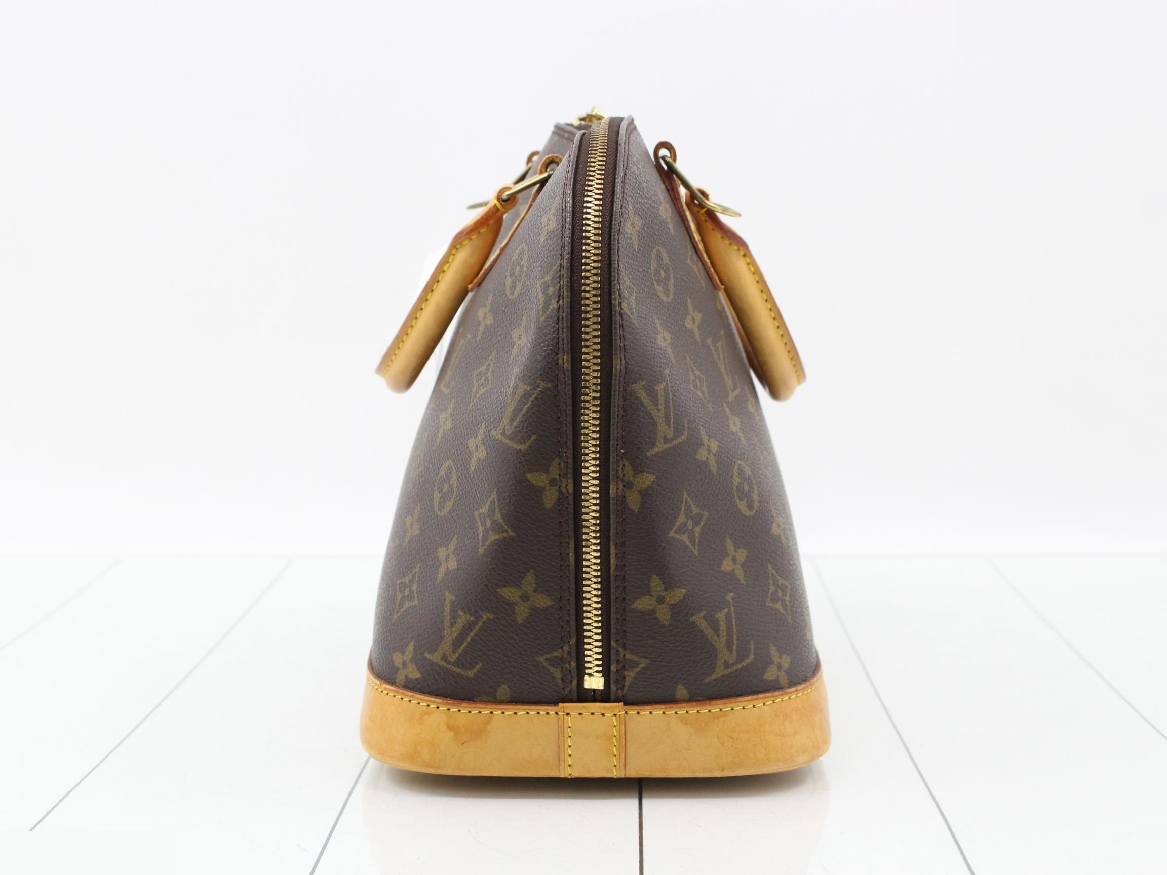 Monogram Alma handbag — view 4