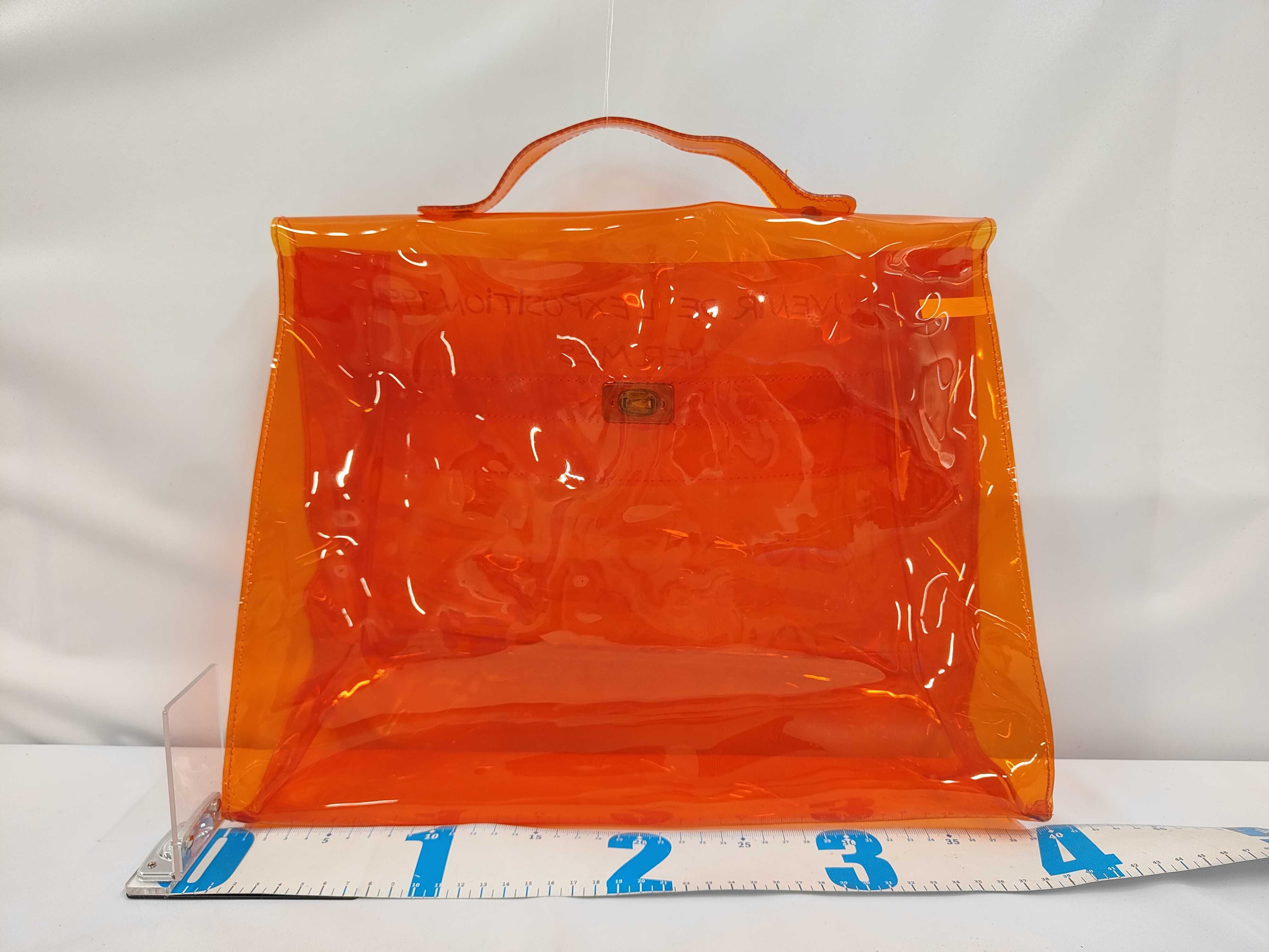 Vinyl Kelly Orange Handbag — view 2