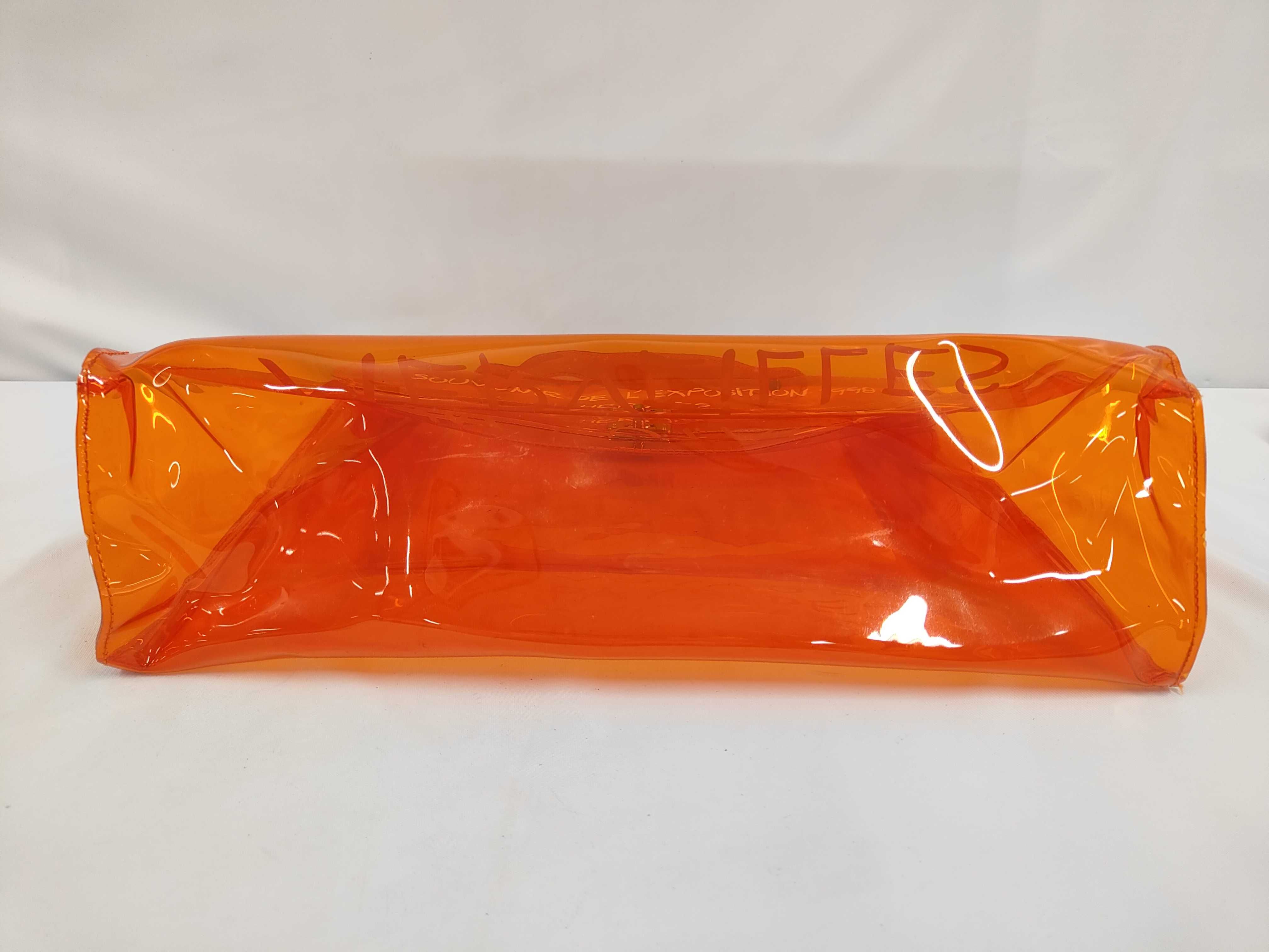 Vinyl Kelly Orange Handbag — view 3