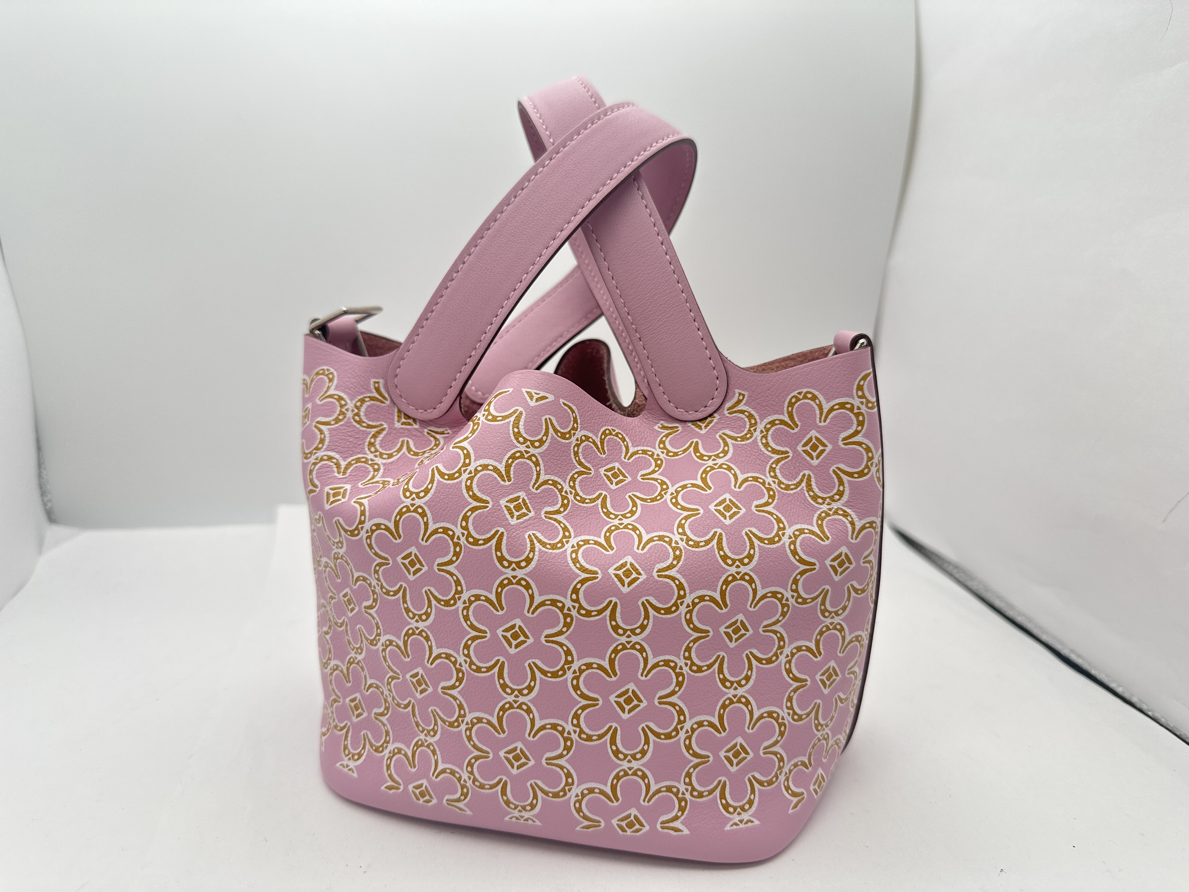 Picotin Lock Micro Lucky Daisy Handbag — view 2