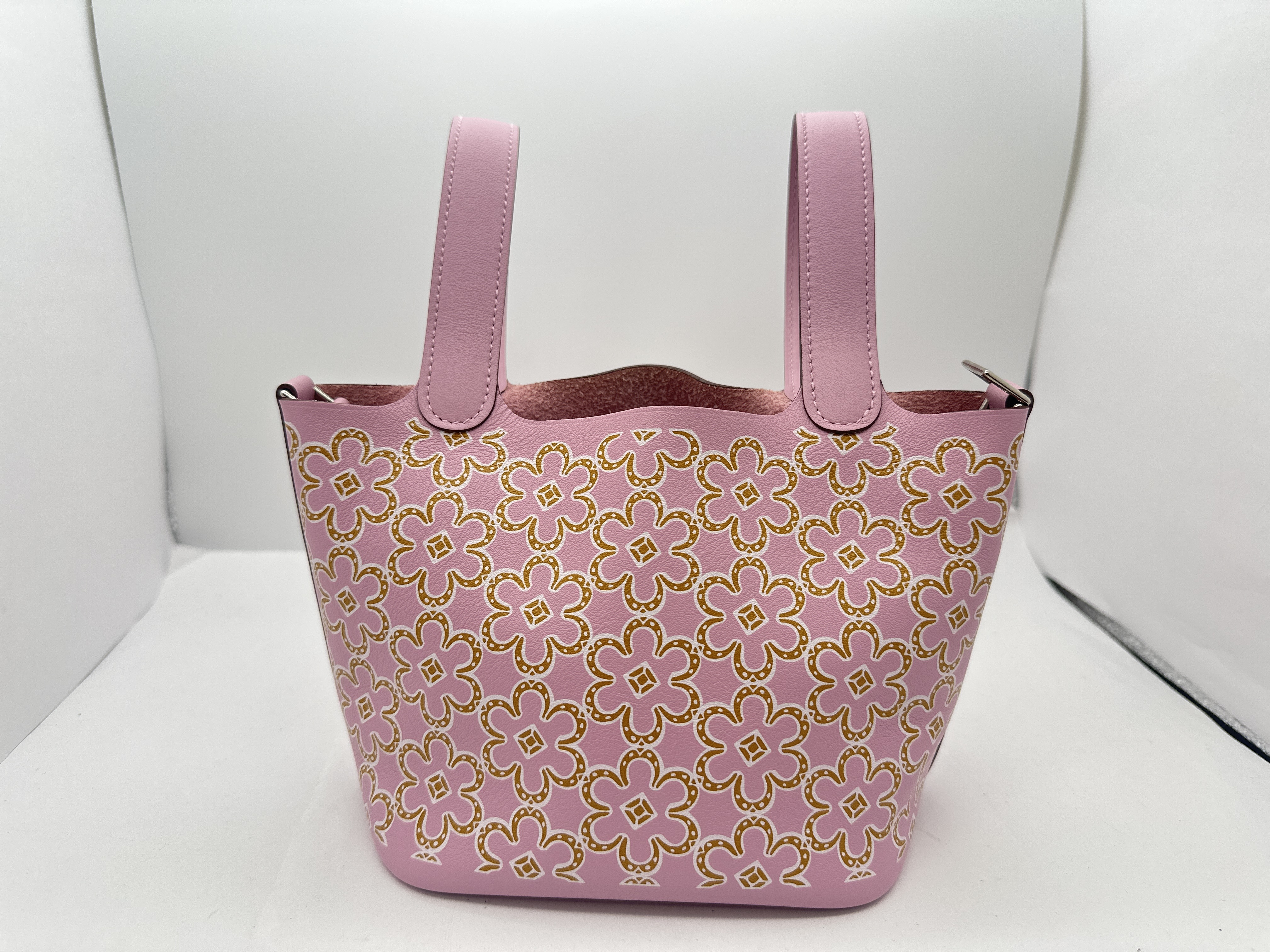 Picotin Lock Micro Lucky Daisy Handbag — view 3
