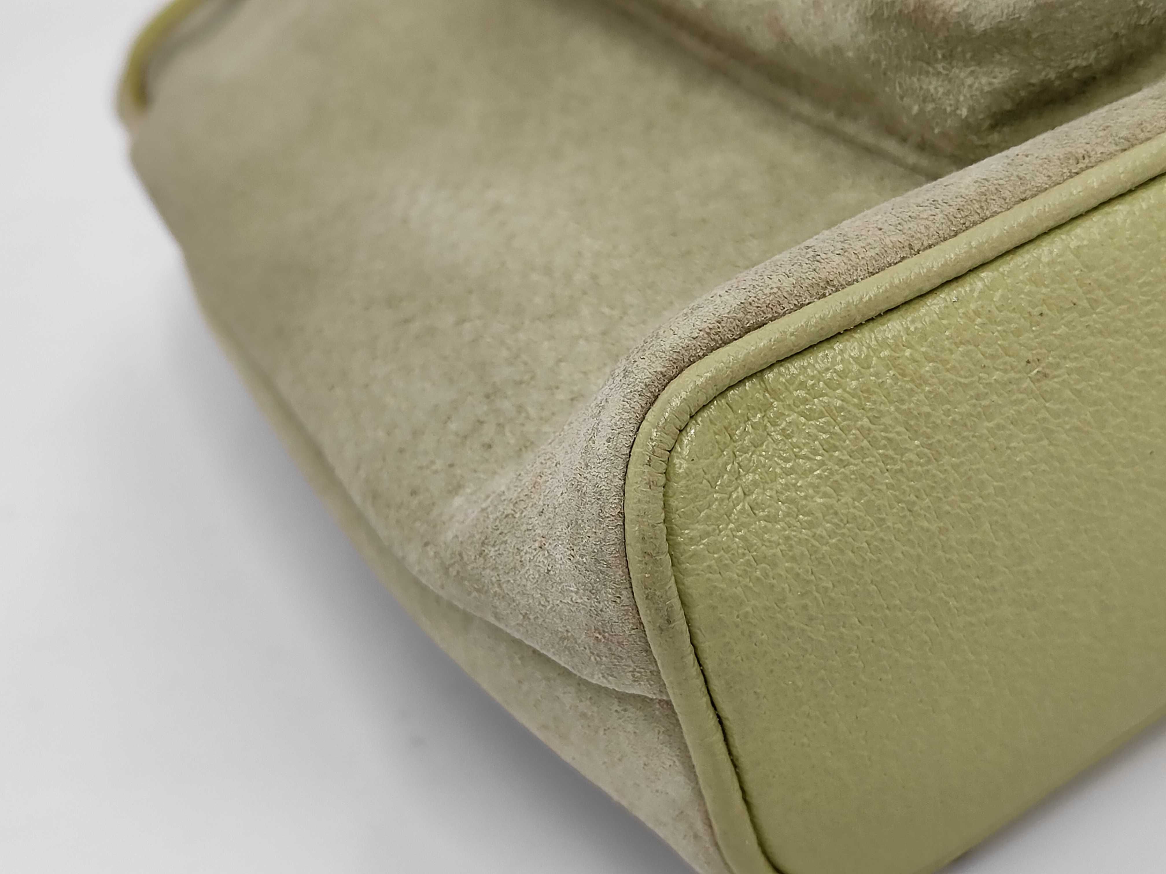 Bamboo Suede Backpack, Green — view 6
