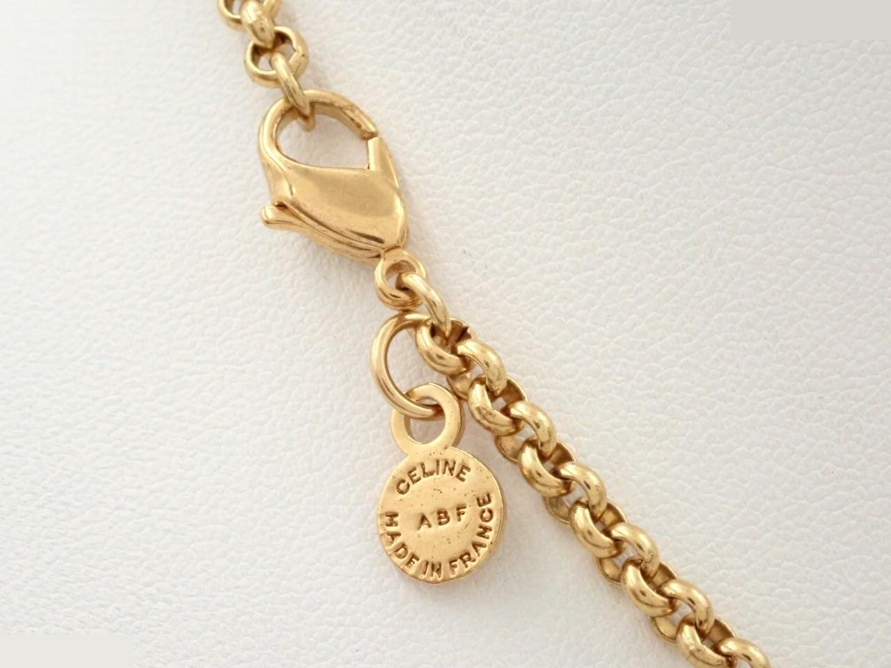 Round Cutout Heart Necklace, Gold, Chain Approx. 40cm — view 2