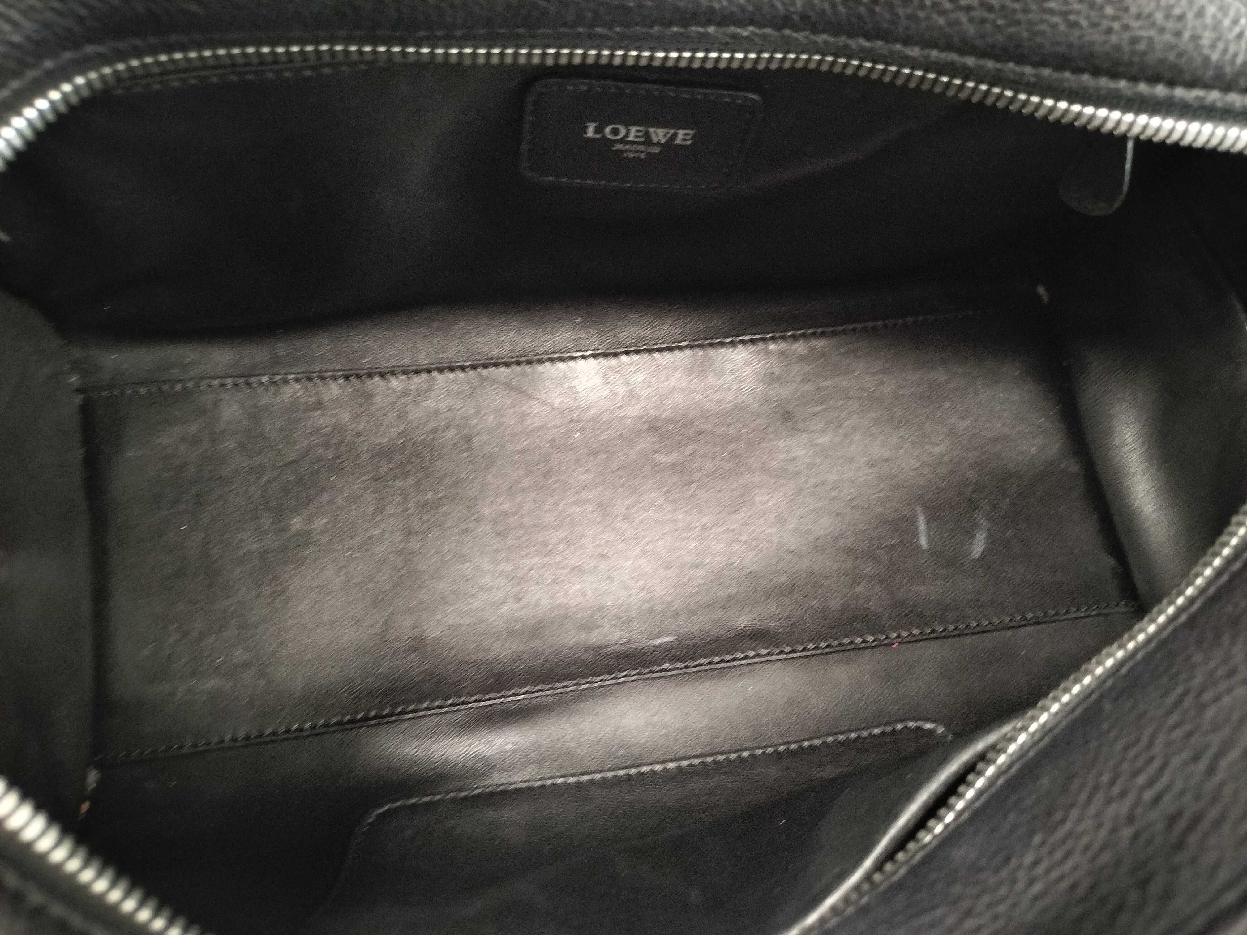 Amazona 28 Leather Handbag, Black — view 11