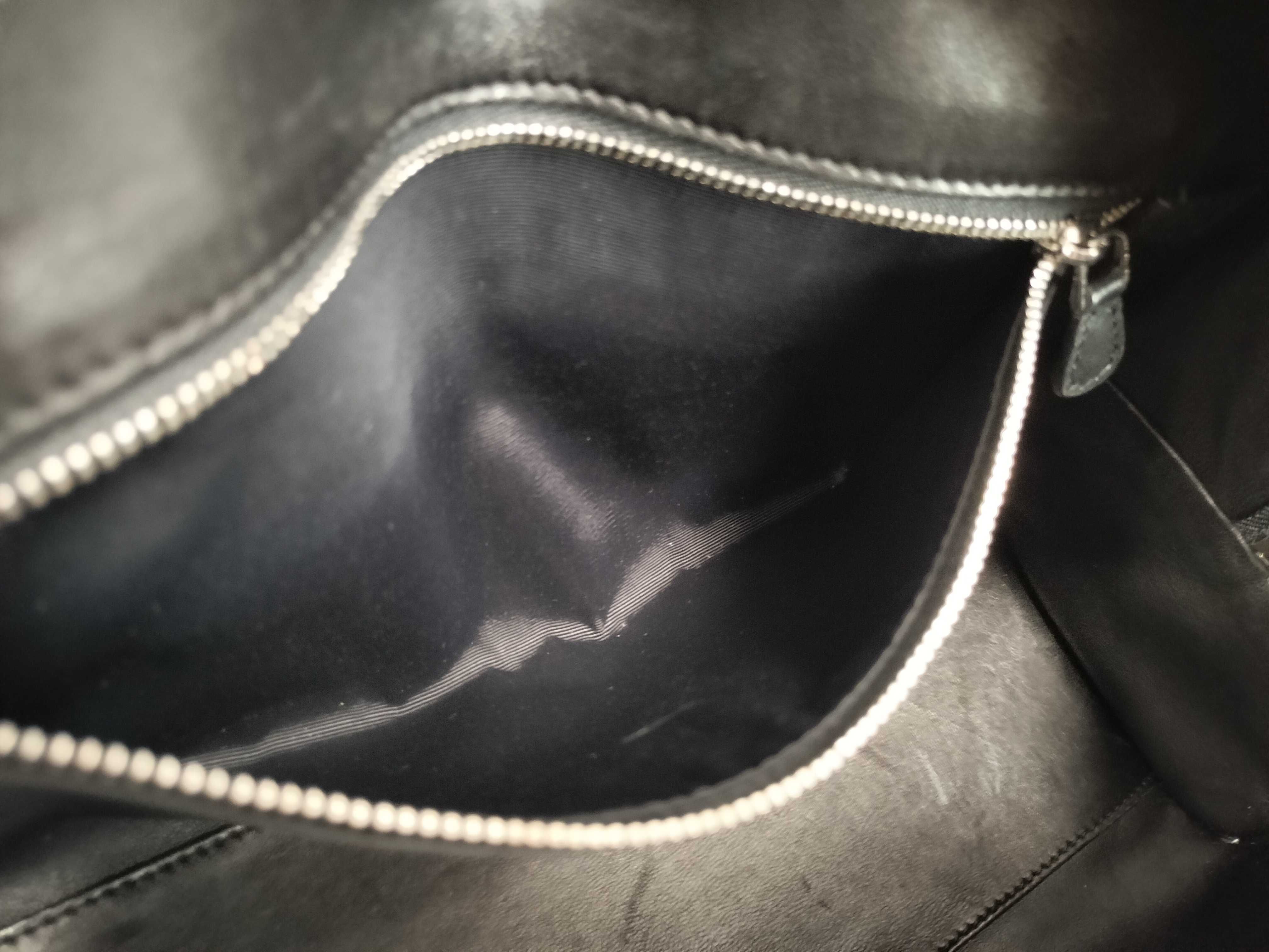 Amazona 28 Leather Handbag, Black — view 12