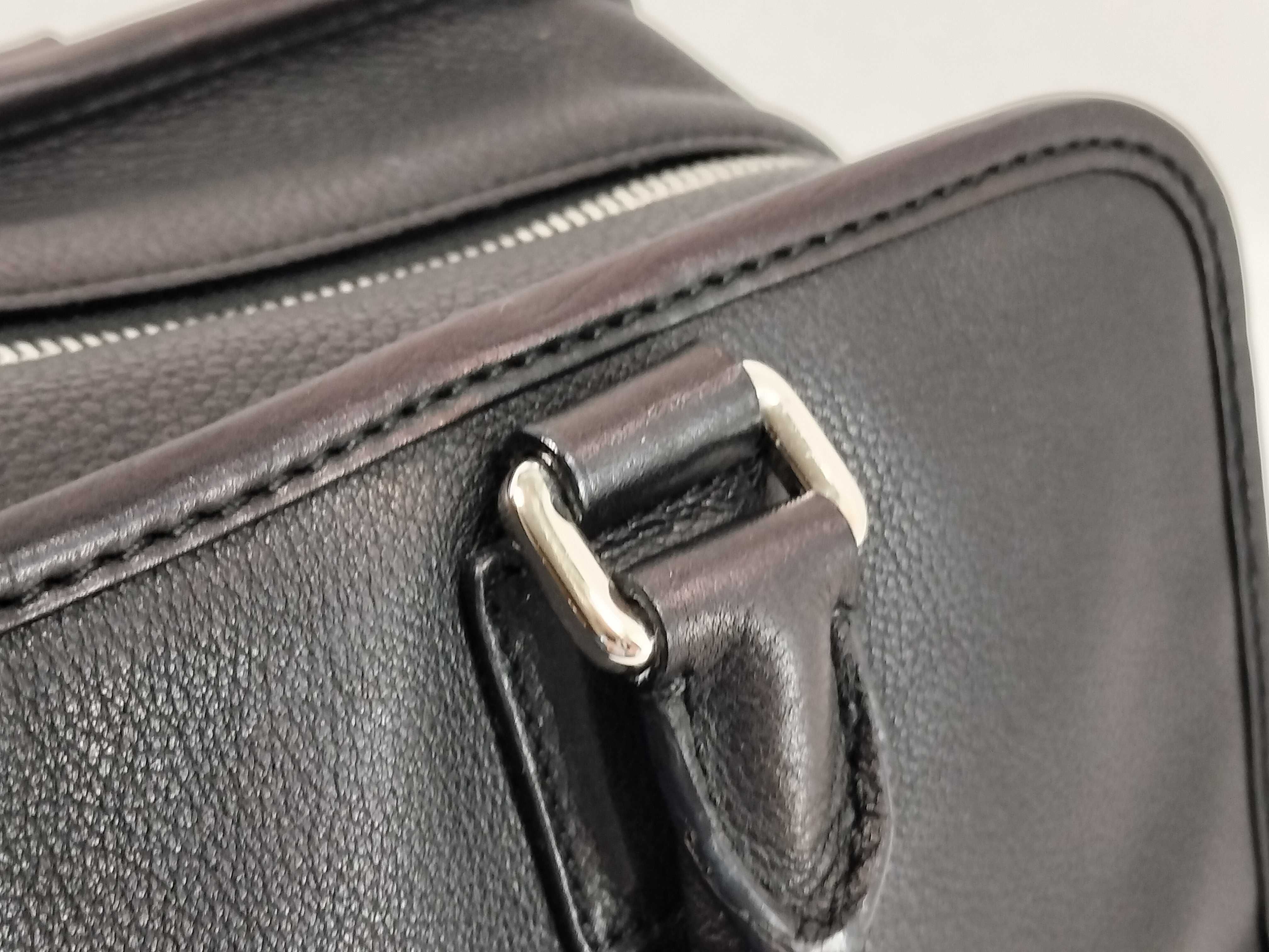 Amazona 28 Leather Handbag, Black — view 5