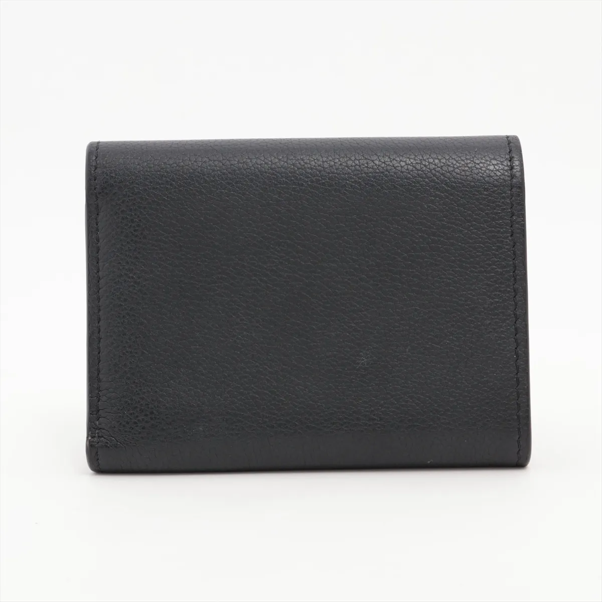 Taurillon Portefeuille MyLockme Compact M62947, serial number unknown, Noir (black) compact wallet — view 2