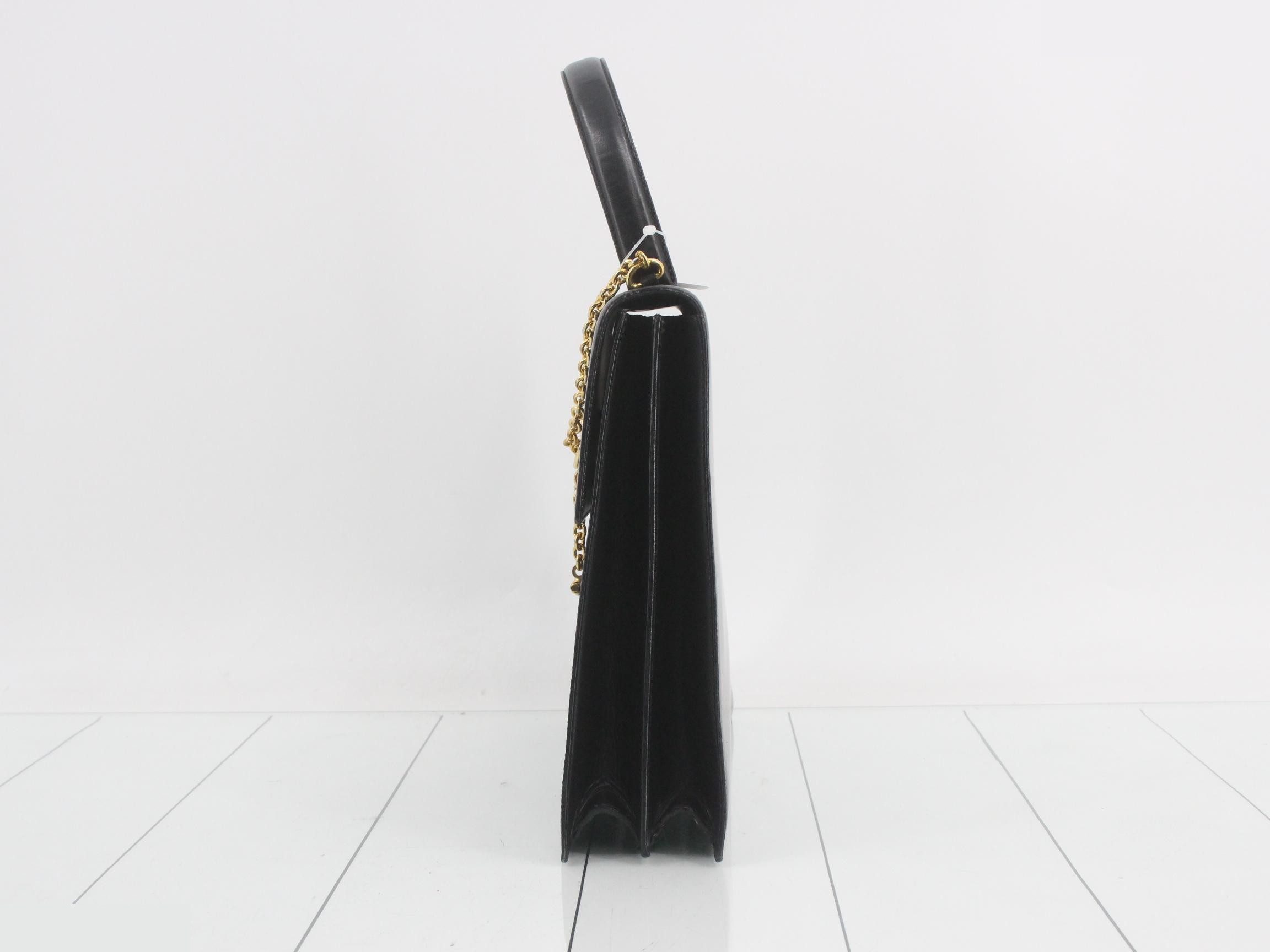 Gancini Leather Handbag — view 3