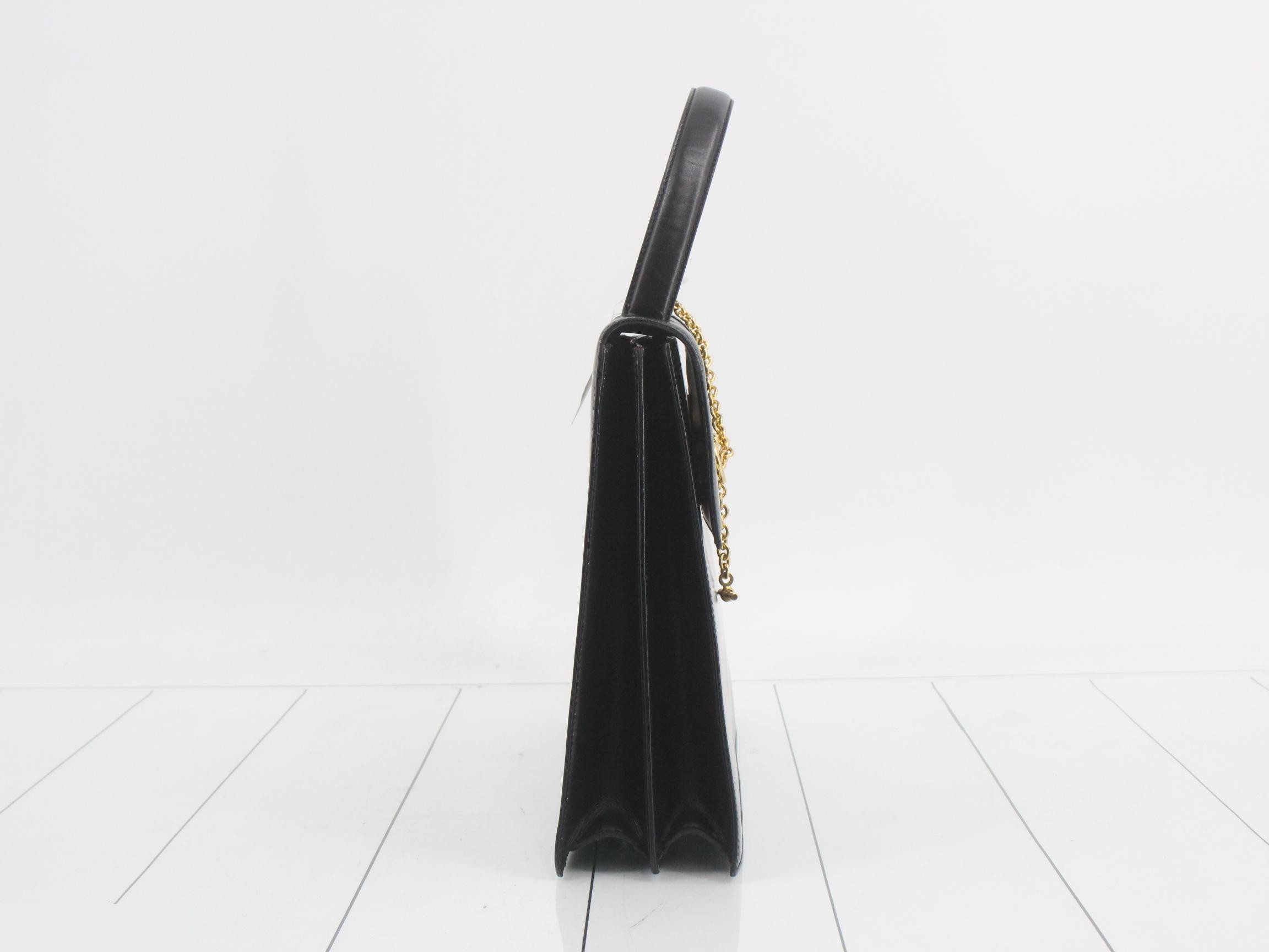 Gancini Leather Handbag — view 4