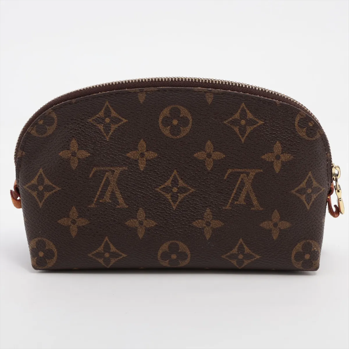 Monogram Pochette Cosmetic M47515, serial number unknown, brown pouch — view 2