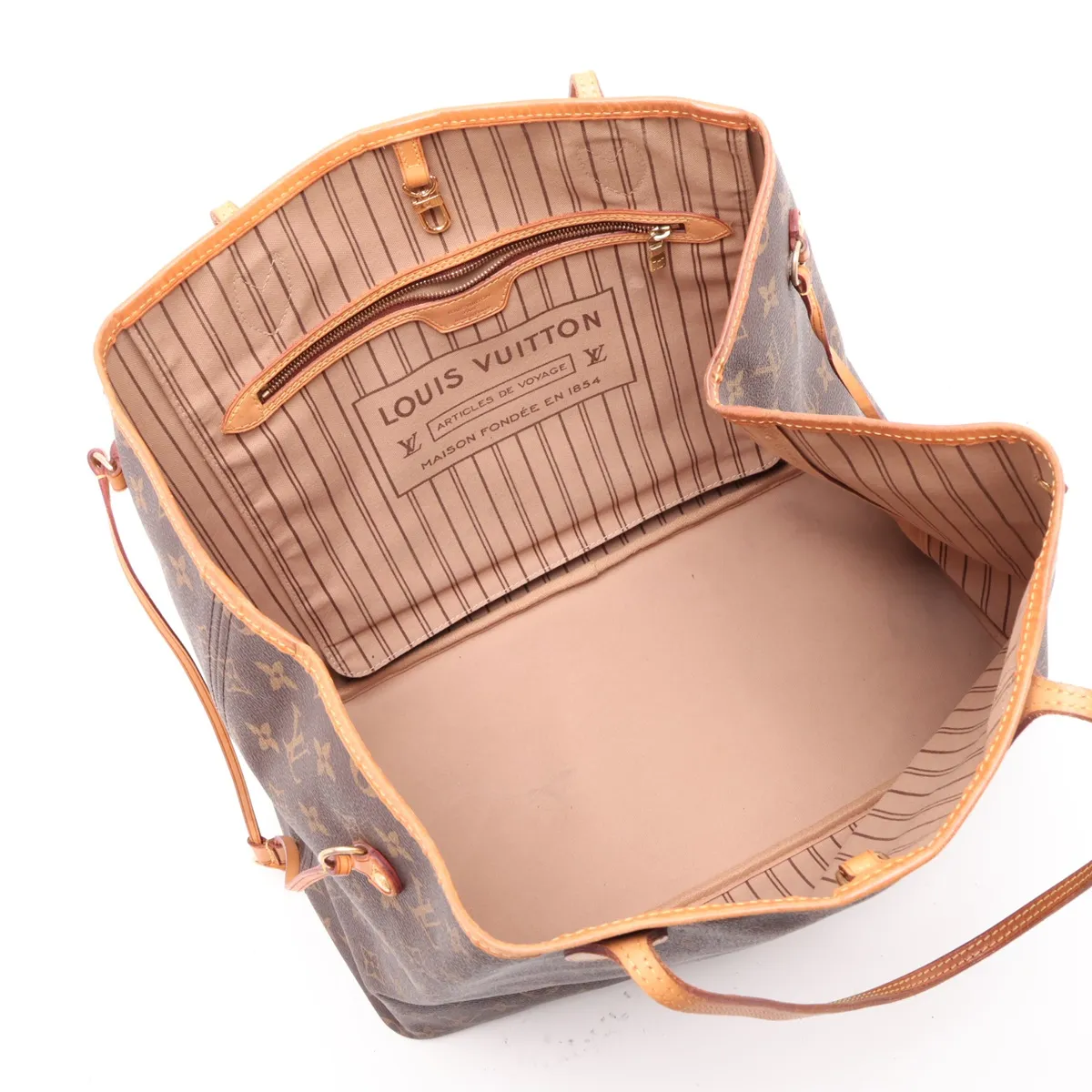 Monogram Neverfull GM M40990 FL2184 Brown — view 7