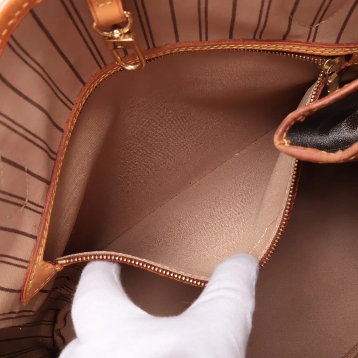 Monogram Neverfull GM M40990 FL2184 Brown — view 8