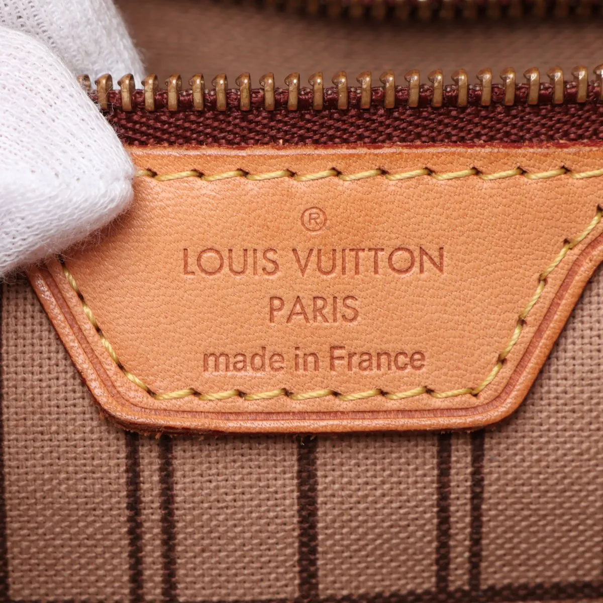Monogram Neverfull GM M40990 FL2184 Brown — view 9