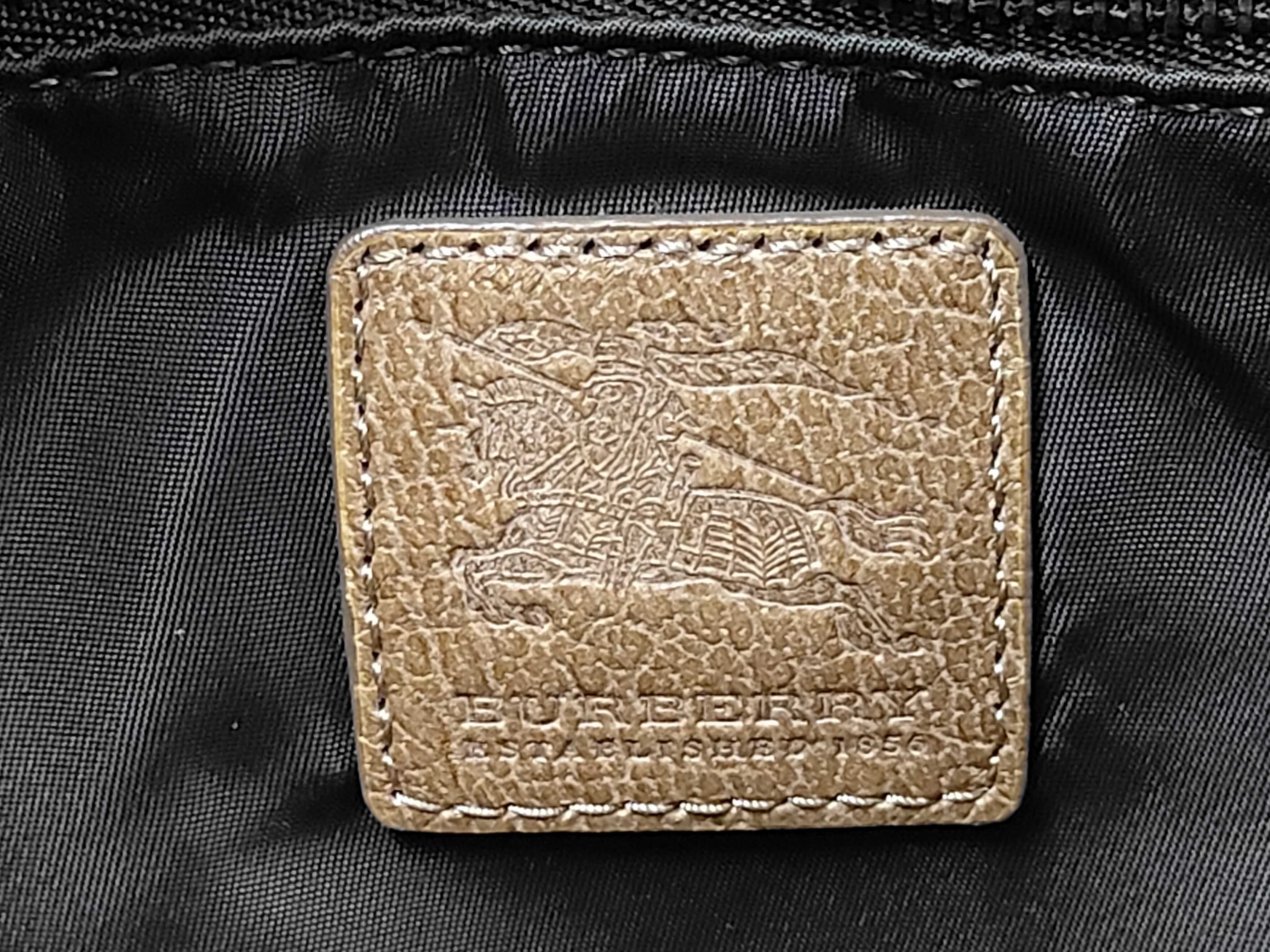 Nylon Leather Tote Bag 0830-1 — view 9