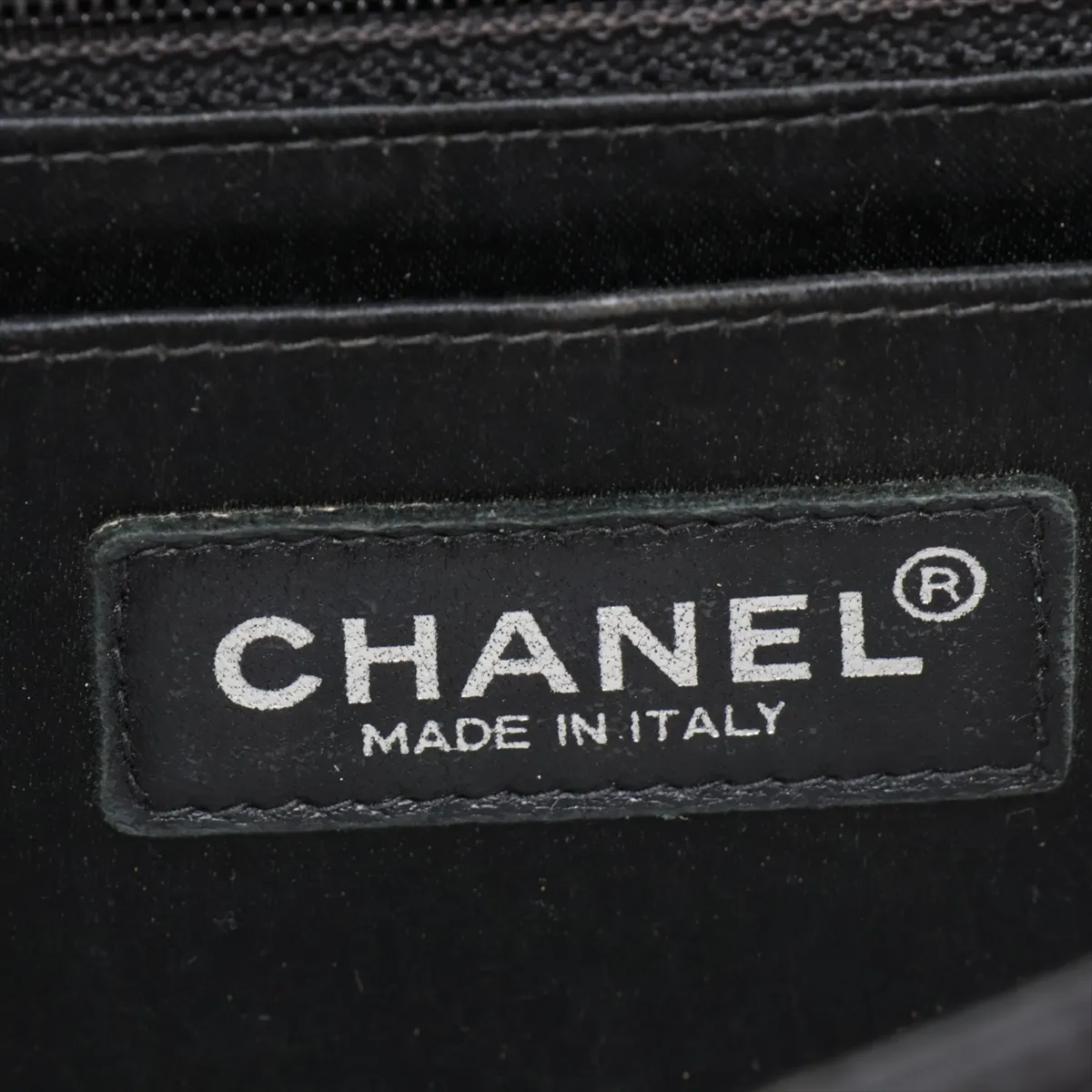 New Travel Line Nylon Single Flap Double Chain Bag, Black with Black Hardware, 7158544 (Serial Number 7) — view 11