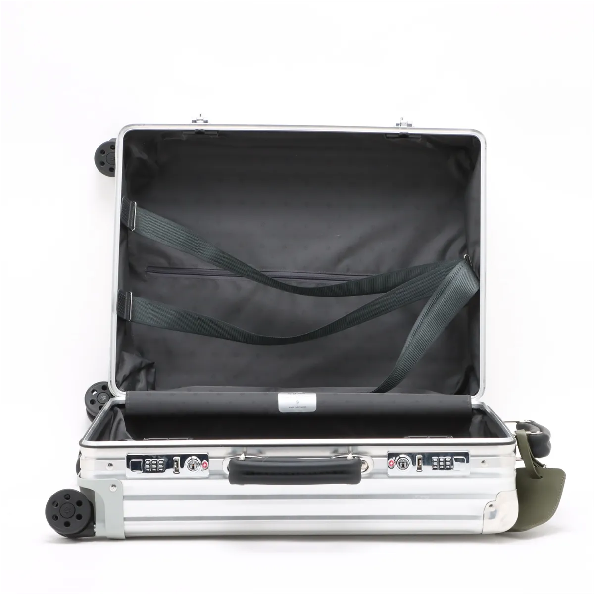 [Individually packaged] Rimowa Classic Flight Aluminum Carry-on Suitcase, Silver, Combination Lock 555 — view 5